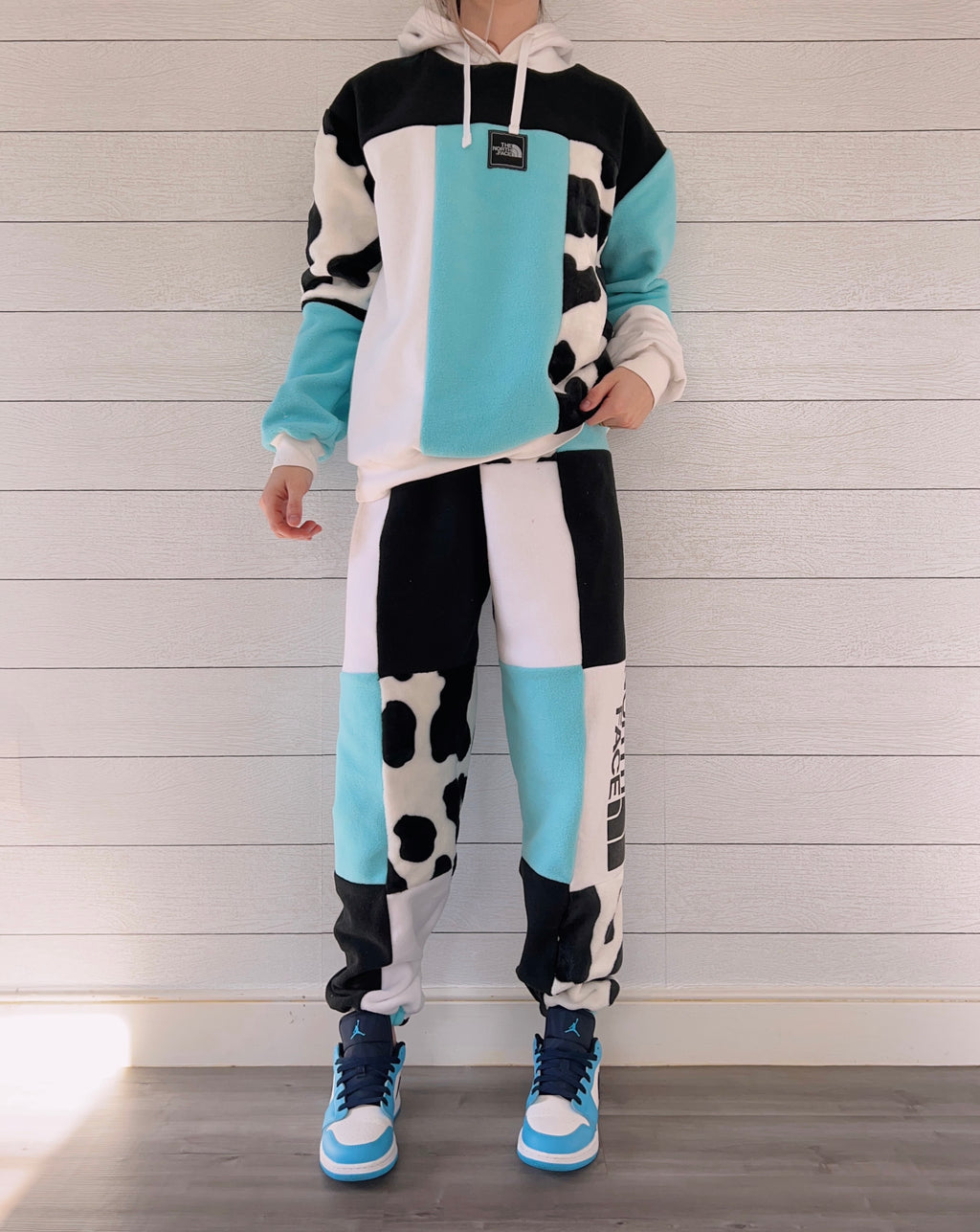 Teal Cow 1/1 Hoodie & Joggers