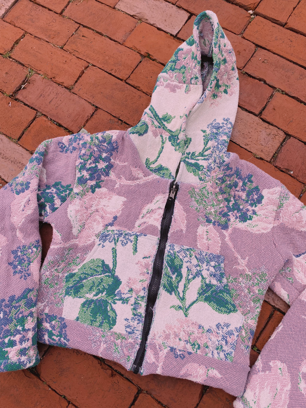 (XS/S) Reworked Tapestry Hoodie