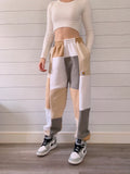 (S/M) Rustic Ash Reworked 1/1 Joggers +pockets