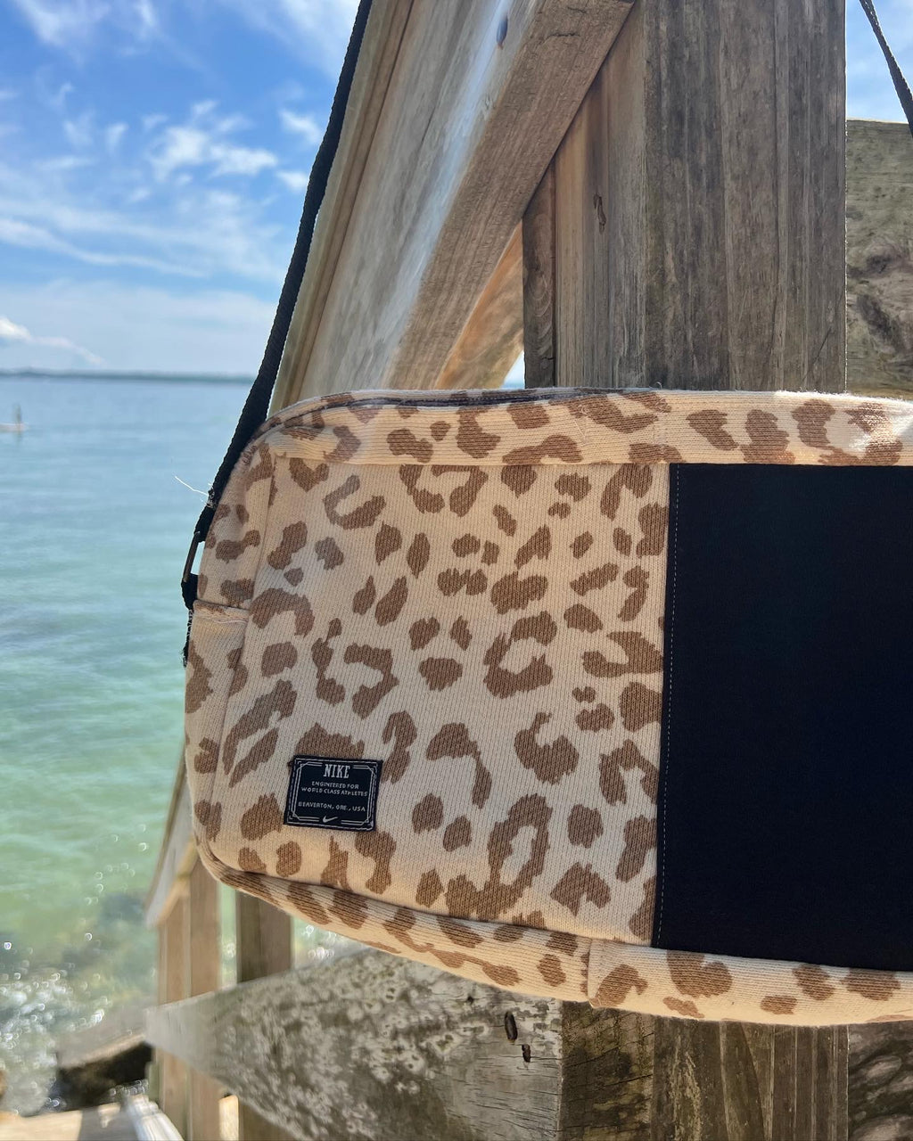 Light Travels Reworked Shoulder Bag