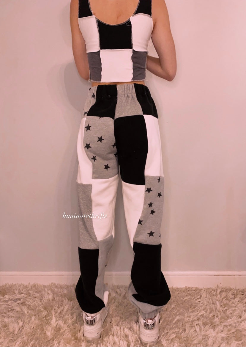 (XS-M) Diamond Star Reworked Jogger Set