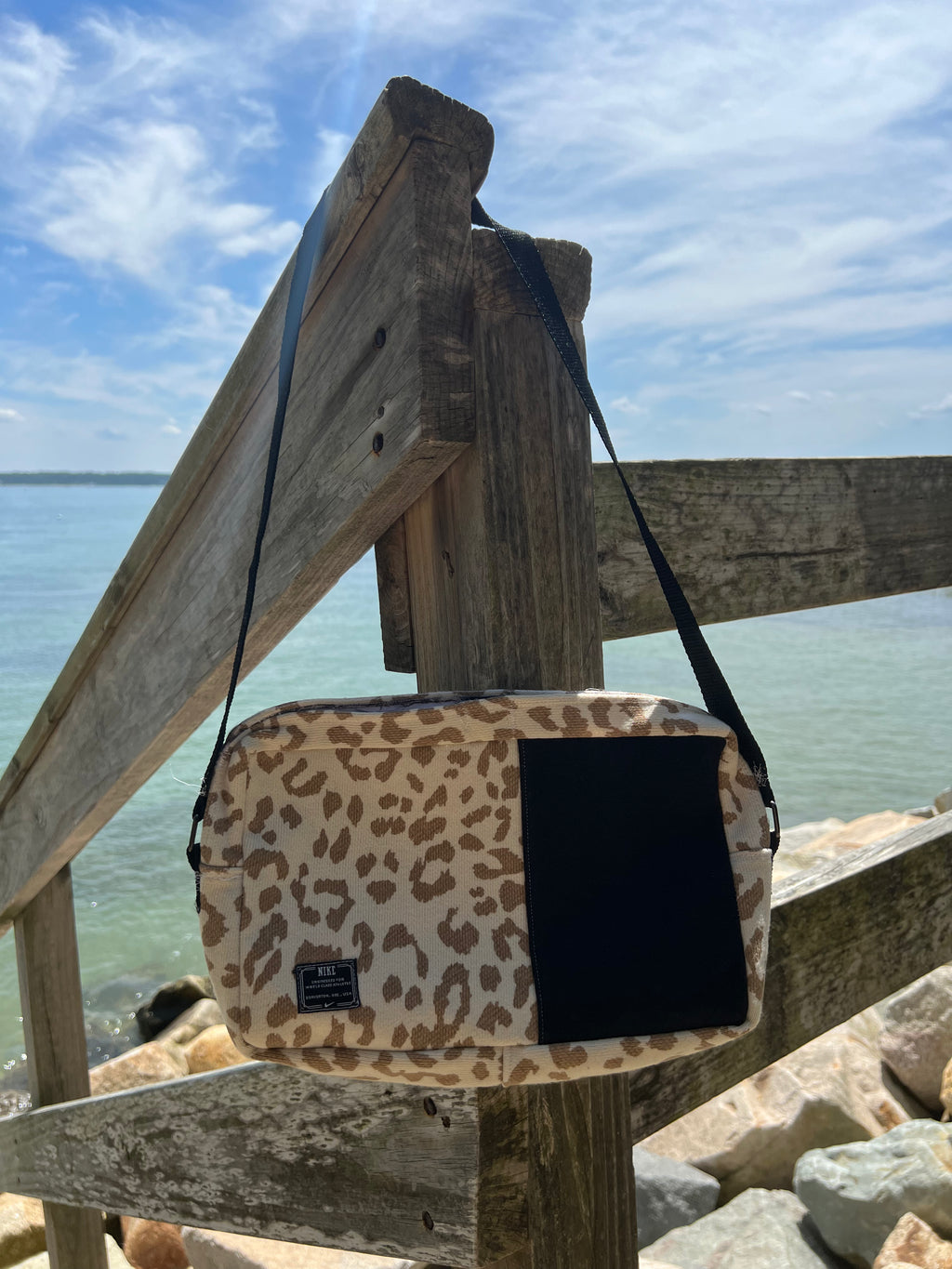 Light Travels Reworked Shoulder Bag