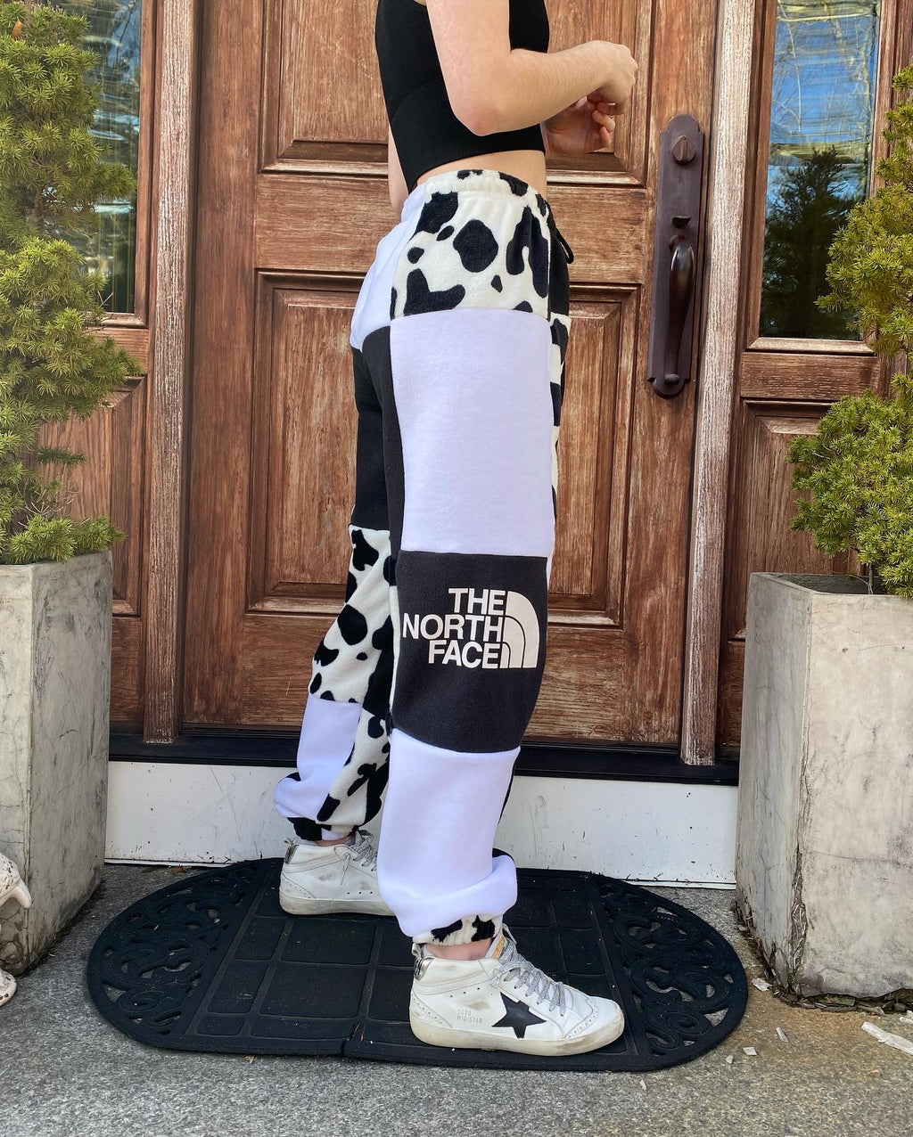(XS-M) Diamond Cow Reworked Joggers