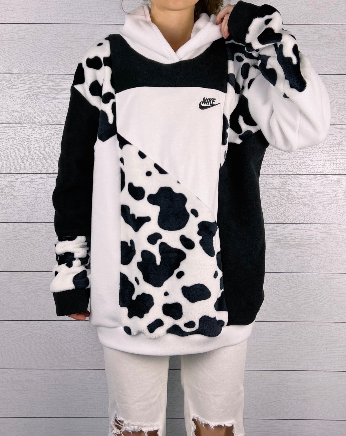 (L) Diamond Cow 1/1 Hoodie