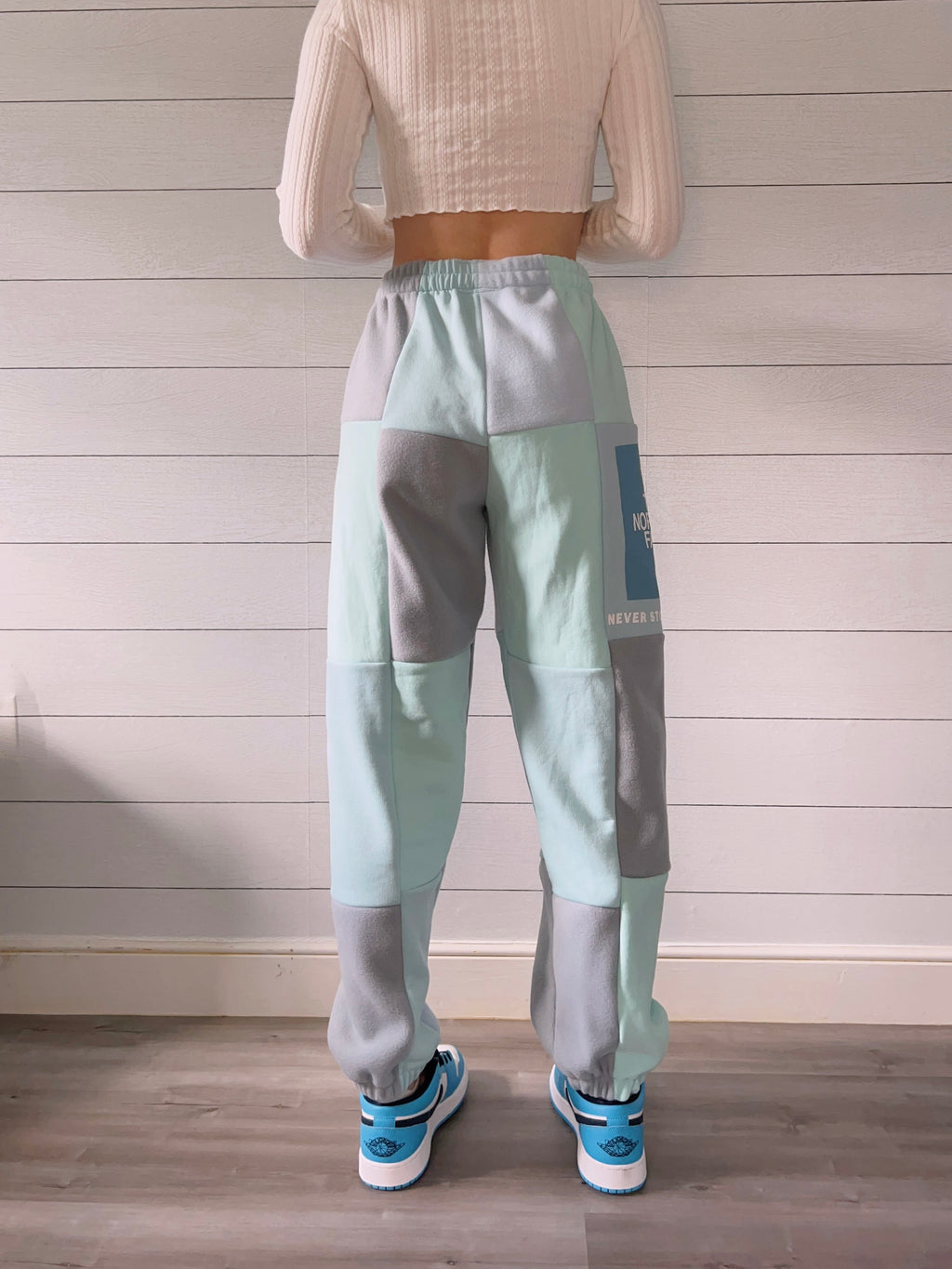 (XS/S) Sea Blue 1/1 Joggers