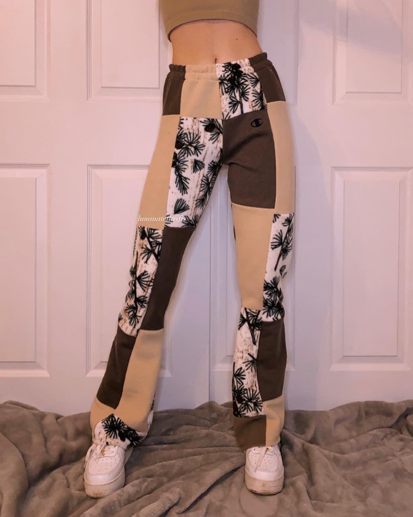 (XS) Rustic Pine Reworked Flares
