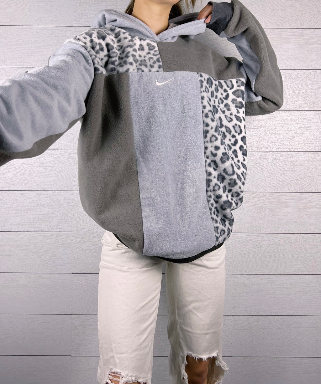 (XL) Snow Leopard 1/1 Hoodie