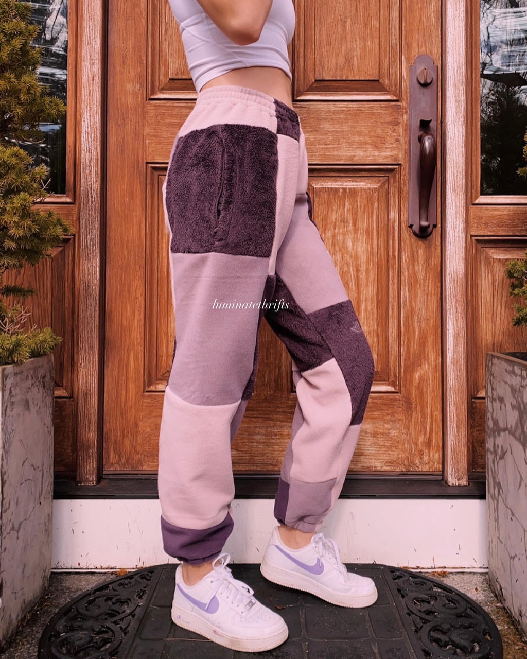 (S/M) Wildberry Reworked Joggers