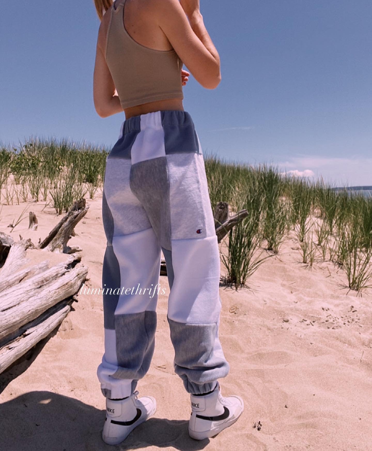 (XS-M) Rain Cloud Reworked Joggers
