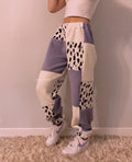 (XS-M) Lavender Cow Reworked Joggers