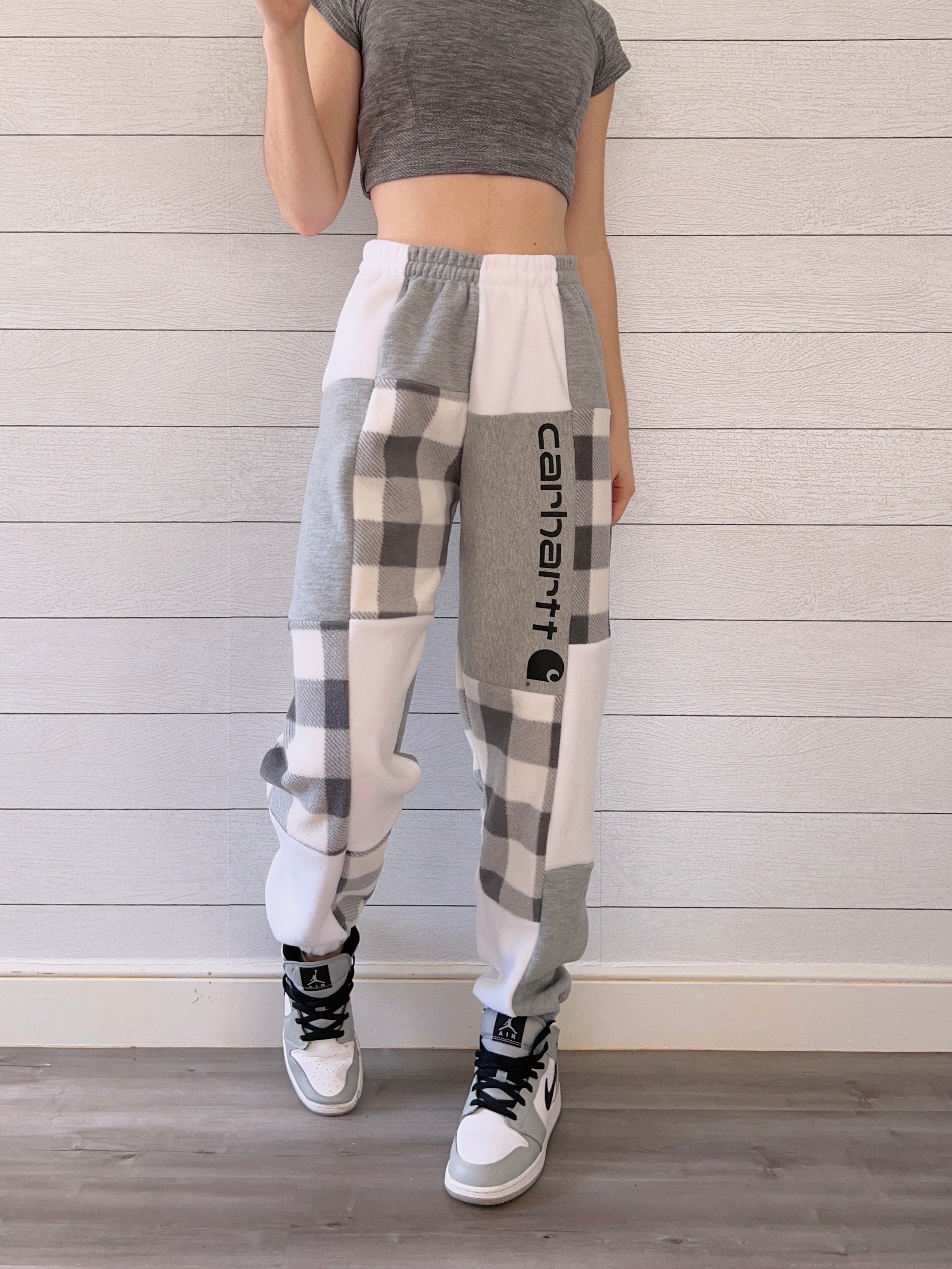 (S/M) Ash Flannel 1/1 Joggers