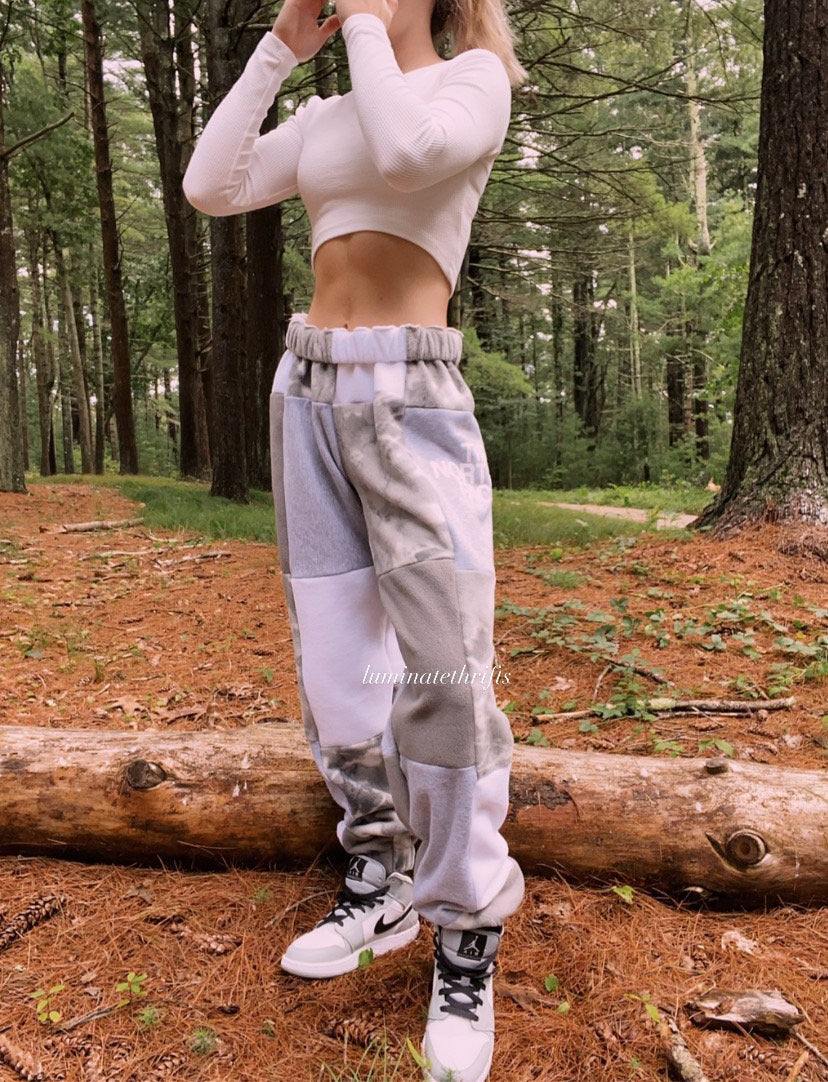 (M-XL) Dark Diamond Starburst Reworked Joggers