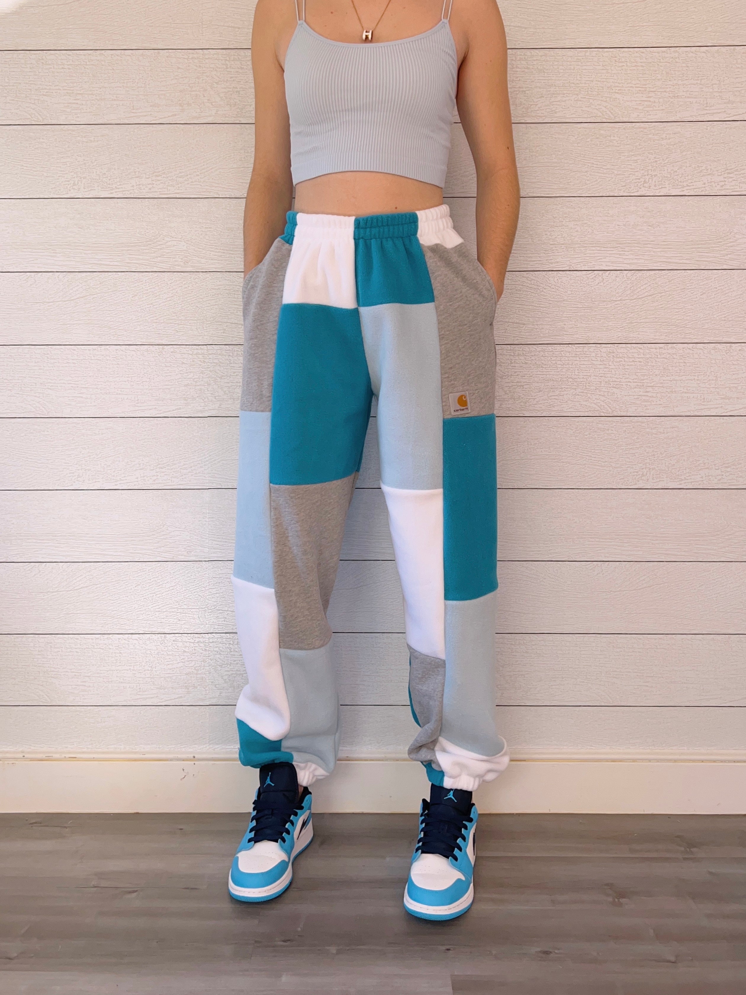 (S/M) Sea Waves 1/1 Joggers