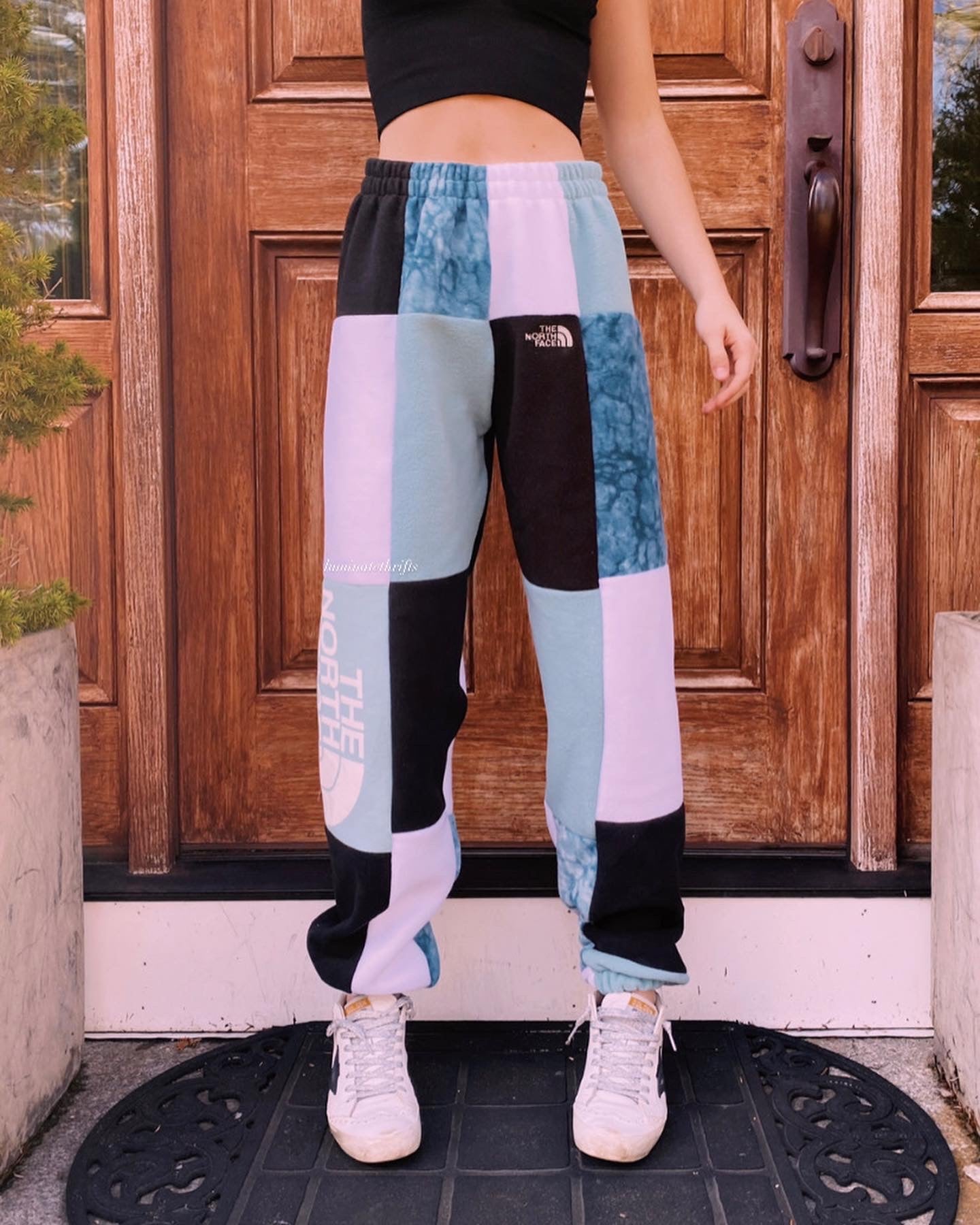(S/M) Glacier Waves Reworked Joggers