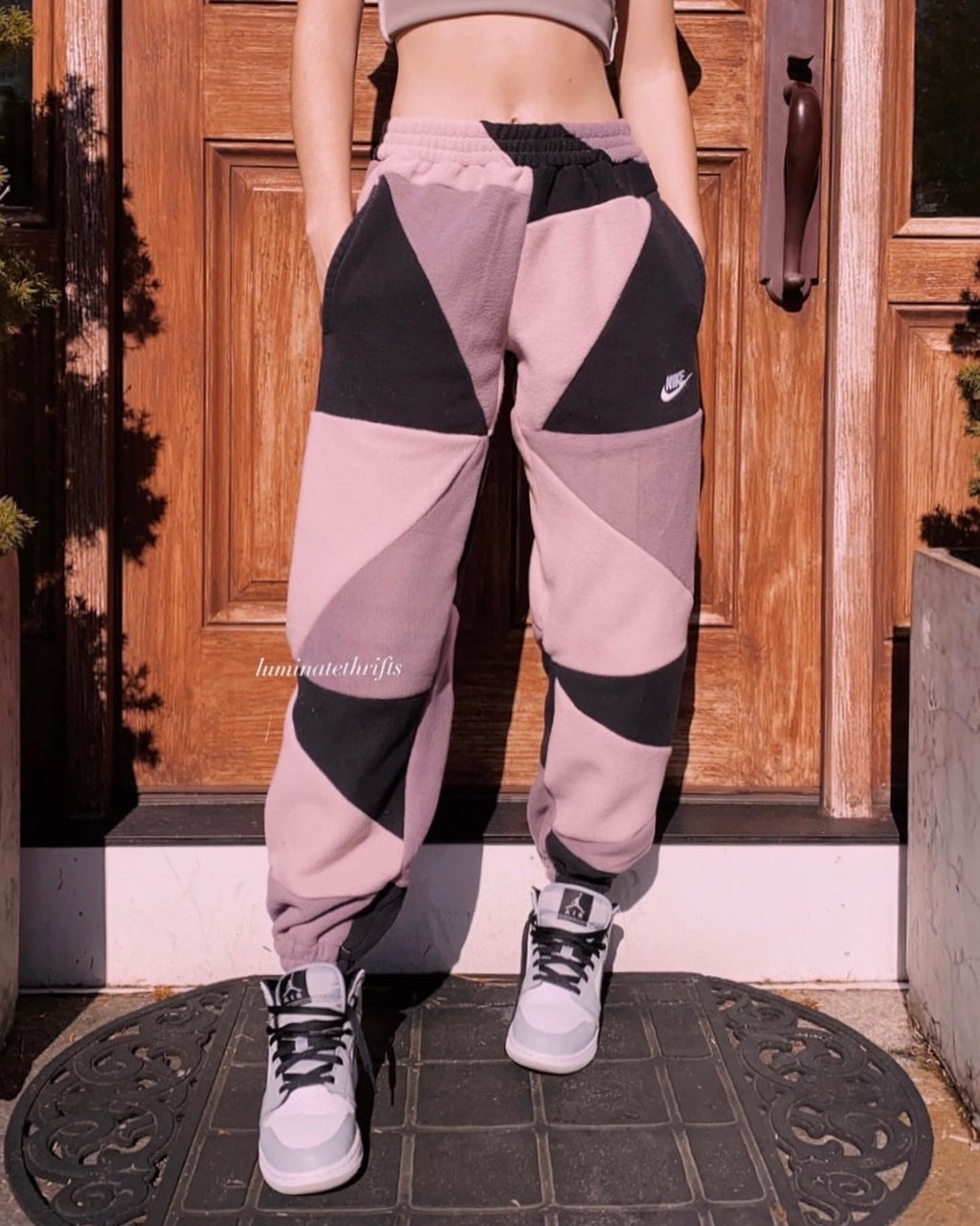 (S/M) Pure Love Reworked Joggers