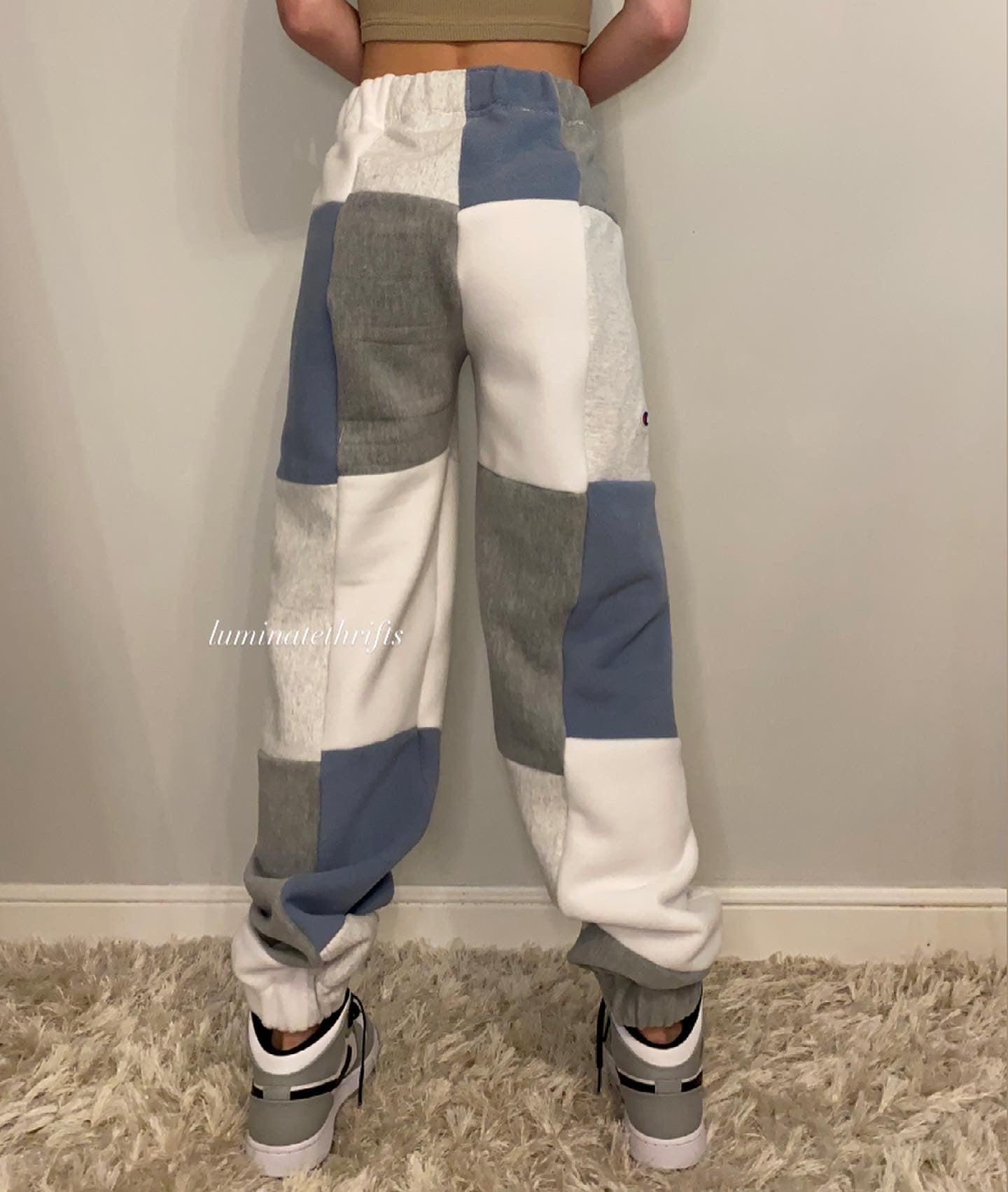 (M-XL) Rain Cloud Reworked Joggers