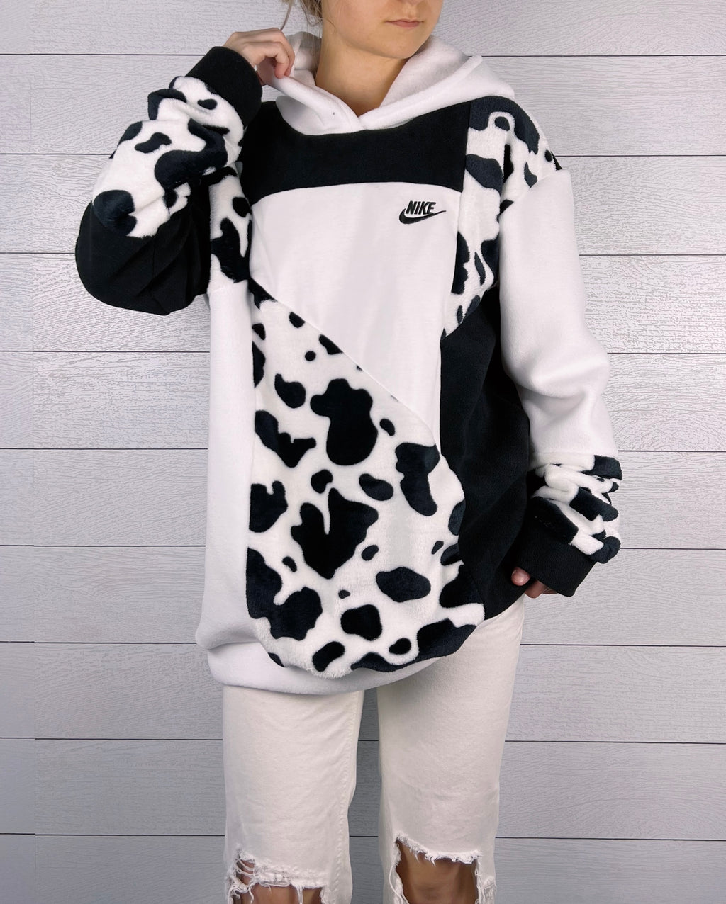 (L) Diamond Cow 1/1 Hoodie