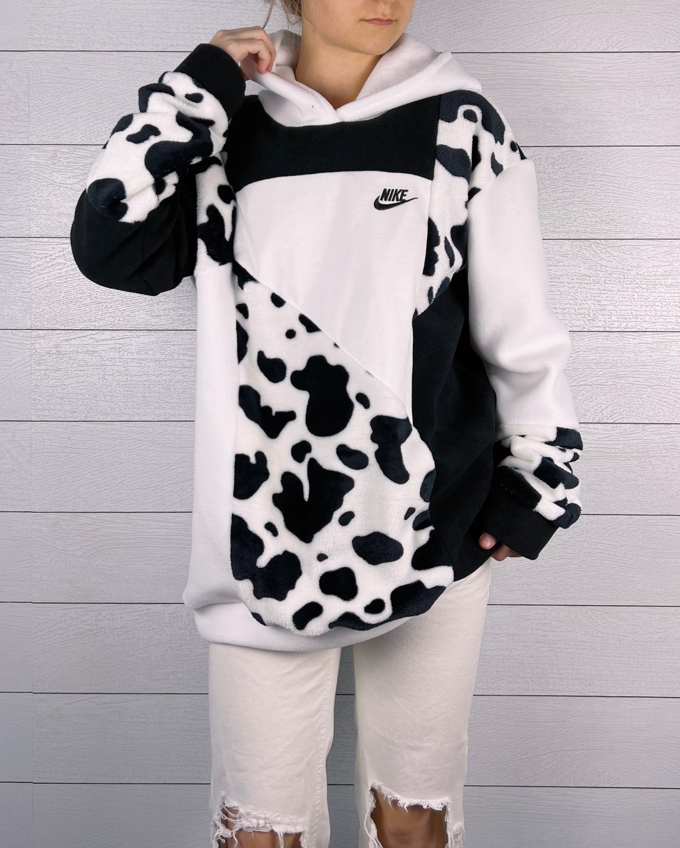 (L) Diamond Cow 1/1 Hoodie
