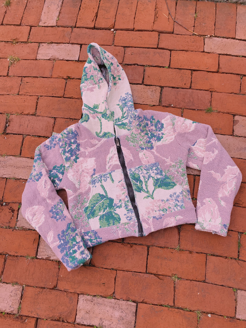 (XS/S) Reworked Tapestry Hoodie