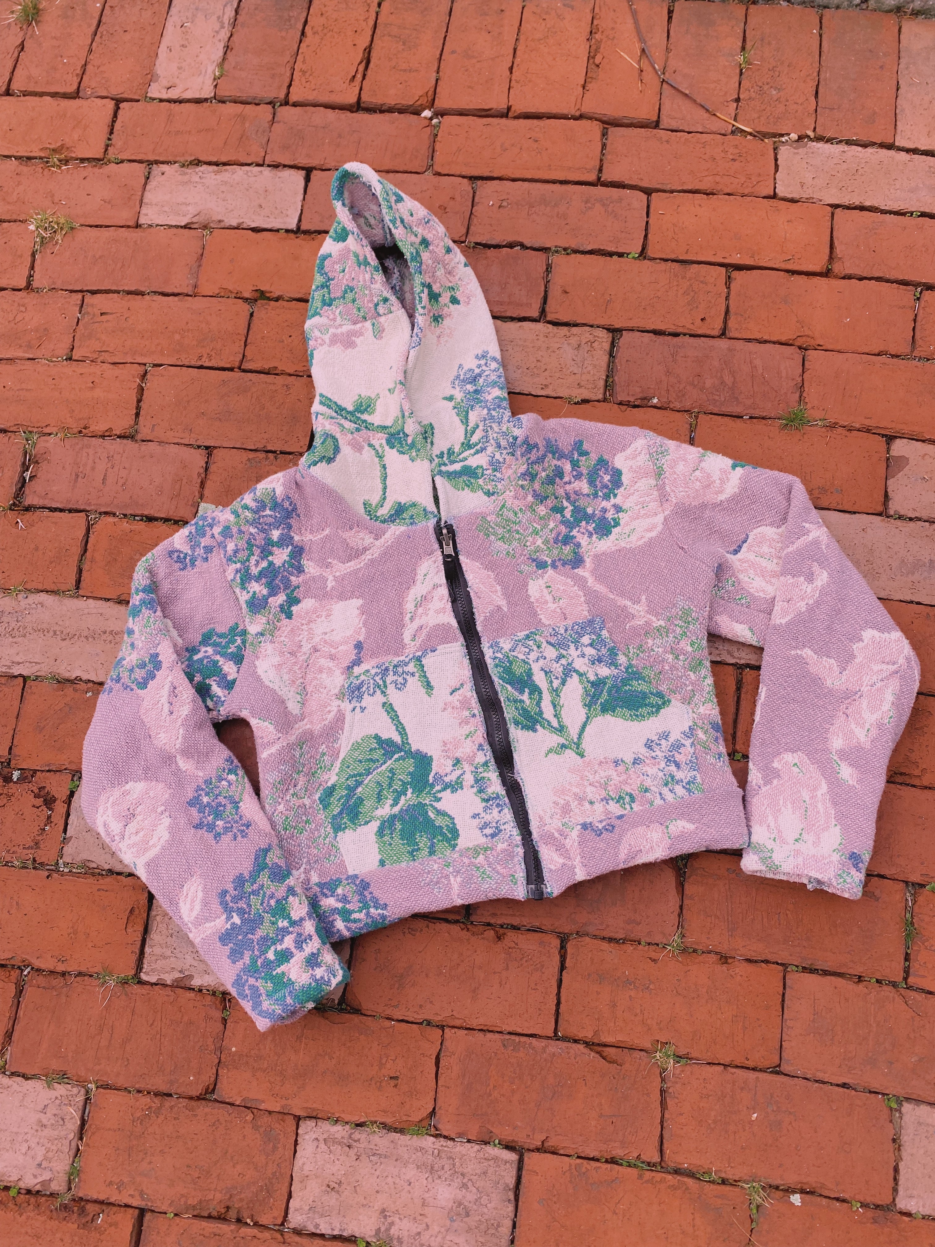(XS/S) Reworked Tapestry Hoodie