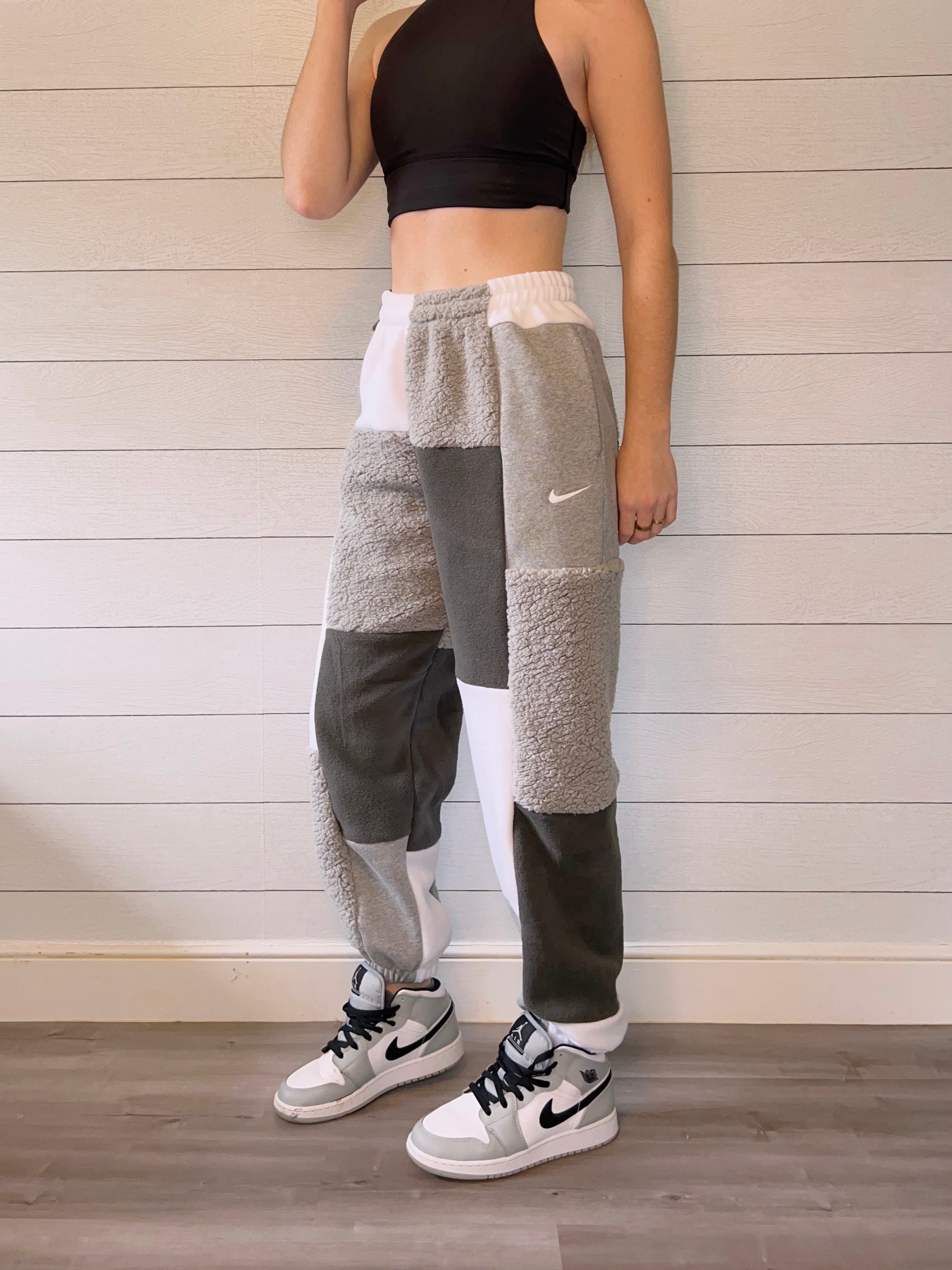 (XS/S) Ash Sherpa 1/1 Joggers +pockets