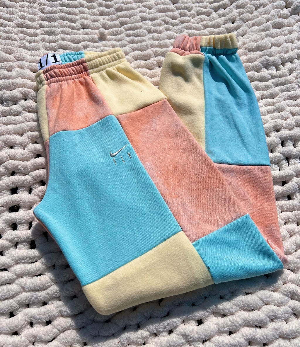 (S/M) Sunset Lover Reworked Joggers