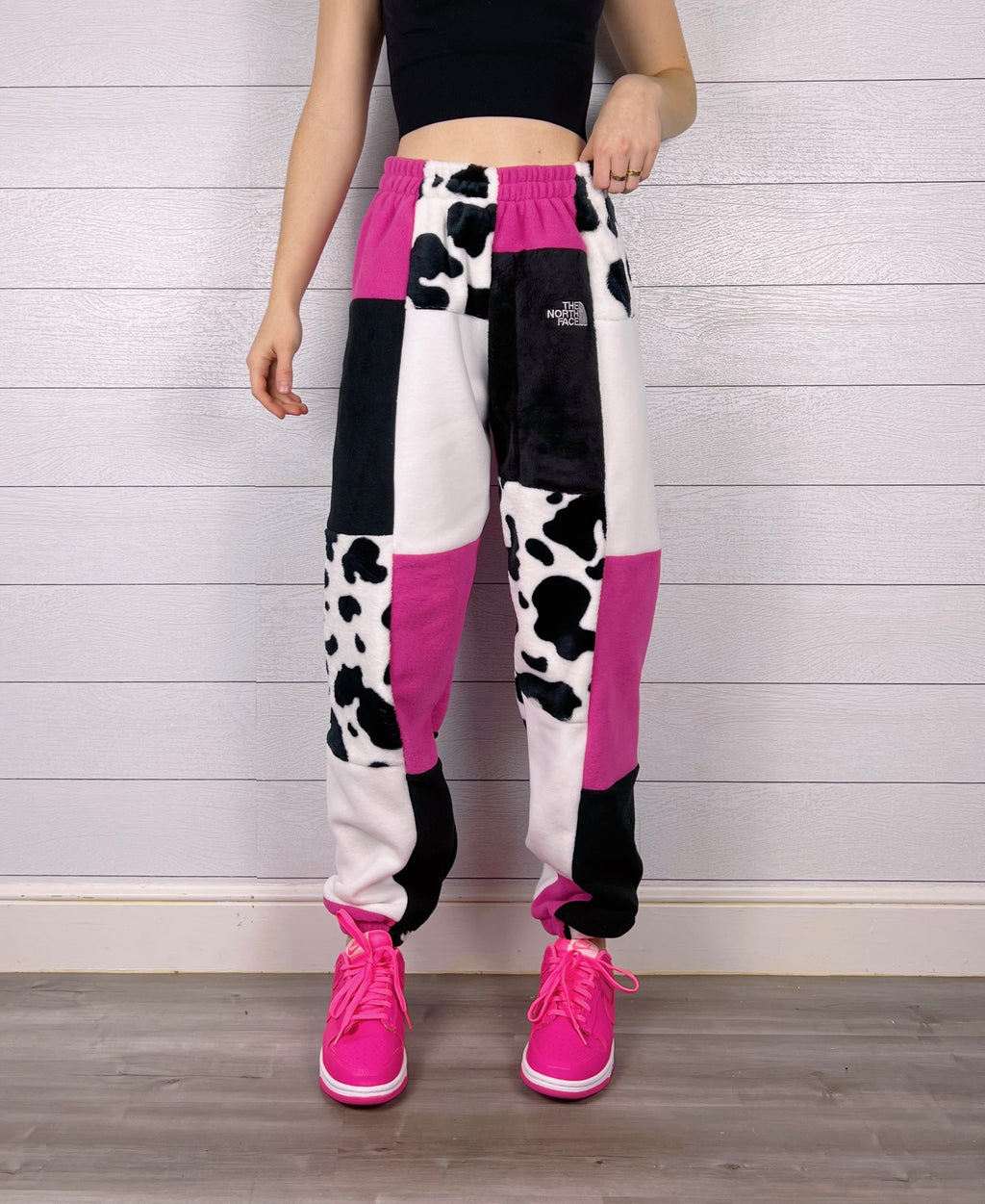 (S/M) Raspberry Cow 1/1 Joggers