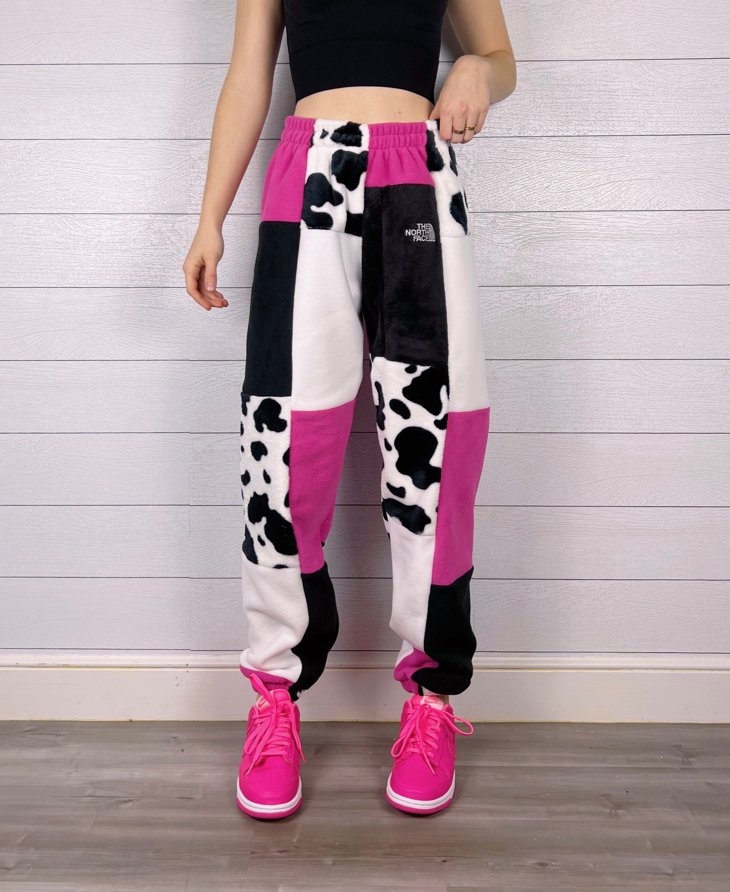 (S/M) Raspberry Cow 1/1 Joggers