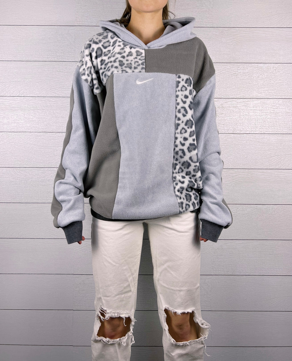 (XL) Snow Leopard 1/1 Hoodie