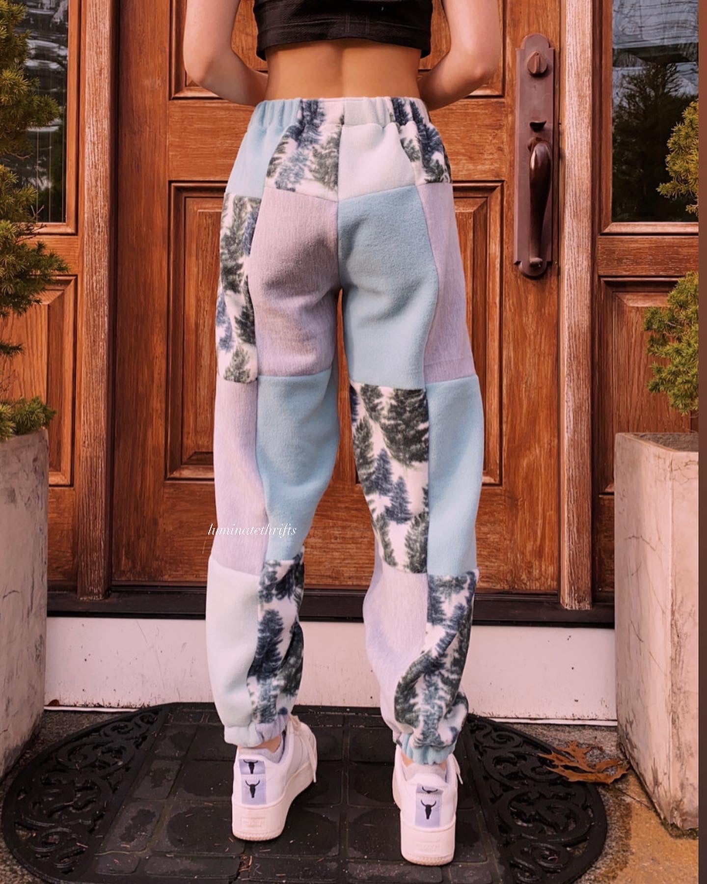 (XS/S) Al-Pine Reworked Joggers