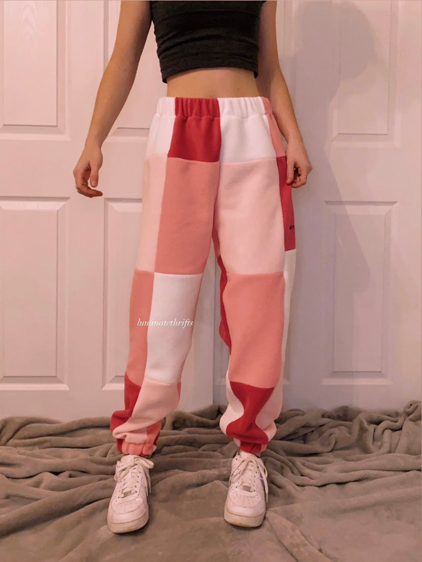(M/L) Rose Reworked Joggers