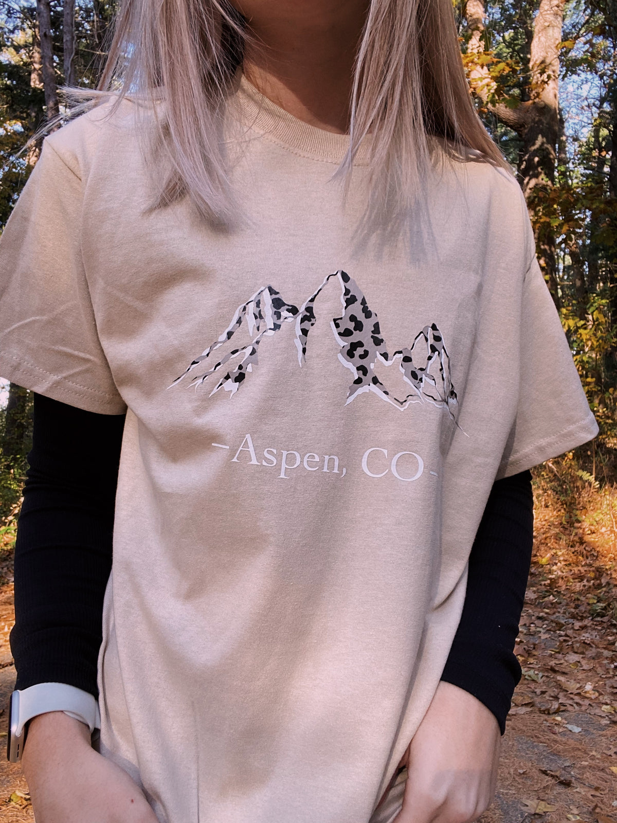 (M) Aspen Colorado Leopard T
