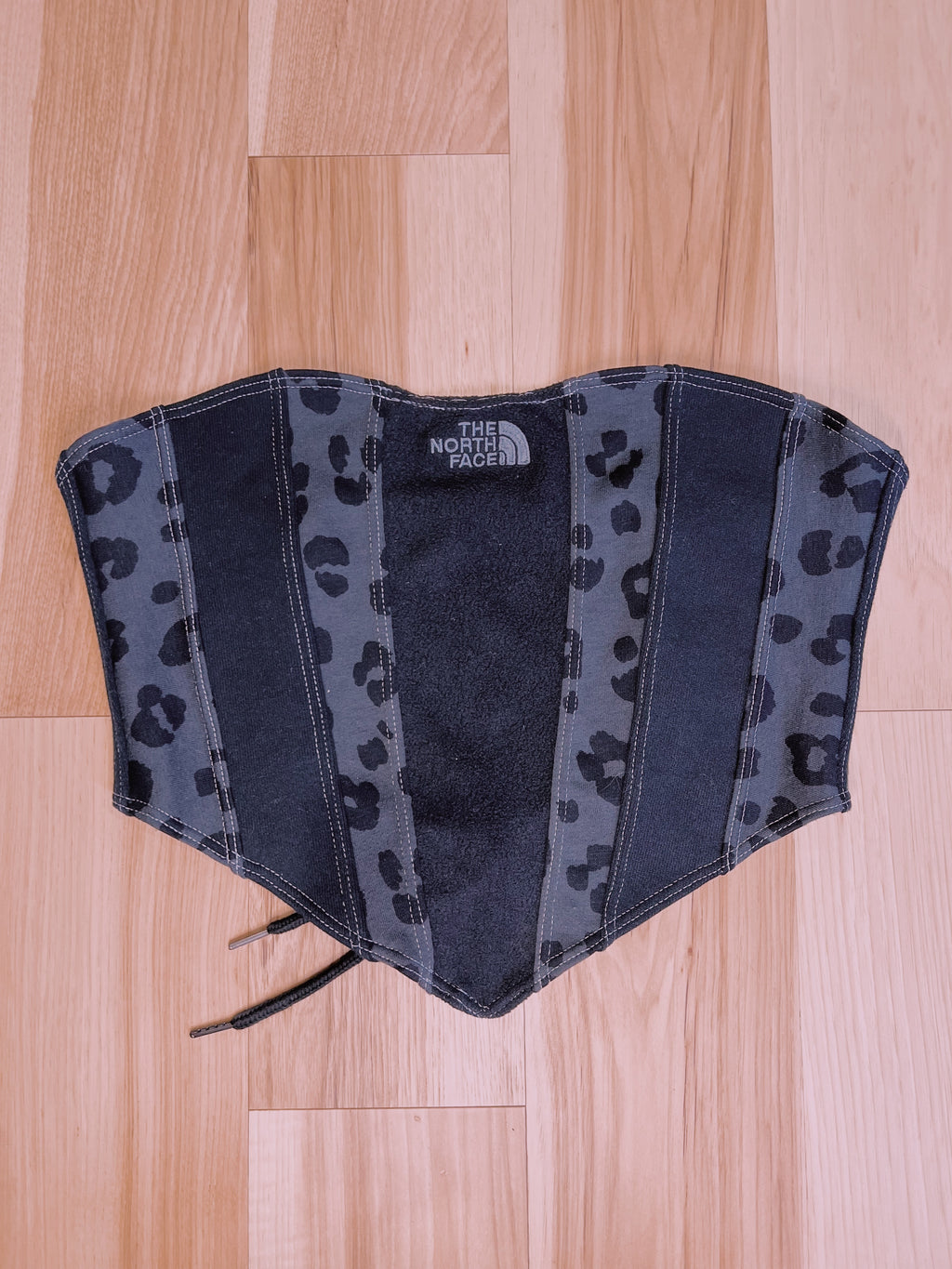 (S/M) Diamond Leopard Reworked Bustier