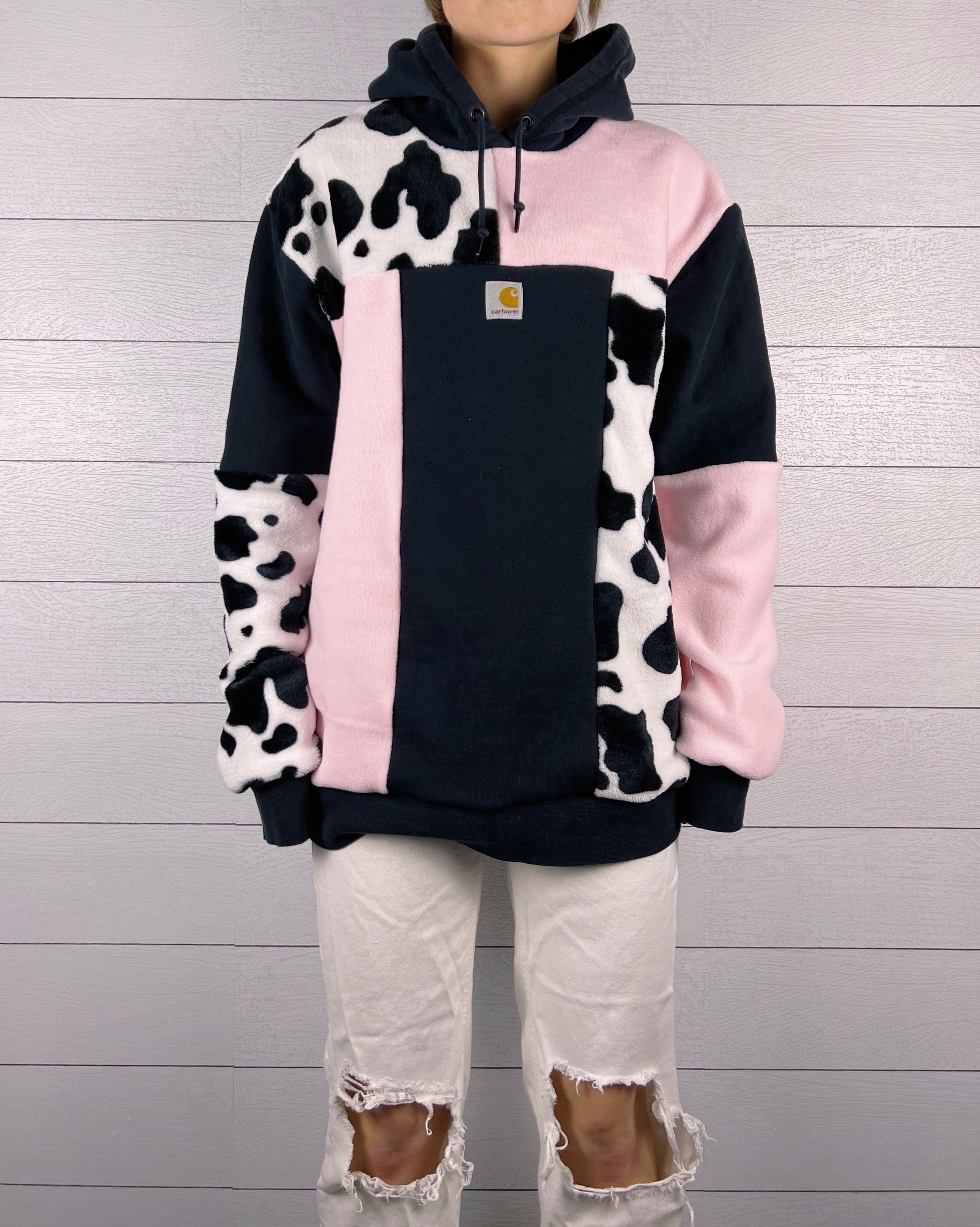 (L) Strawberry Cow 1/1 Hoodie