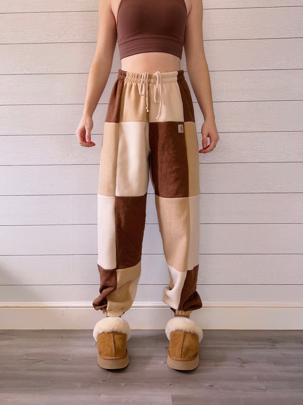 (L/XL) Caramel Quit 1/1 Joggers