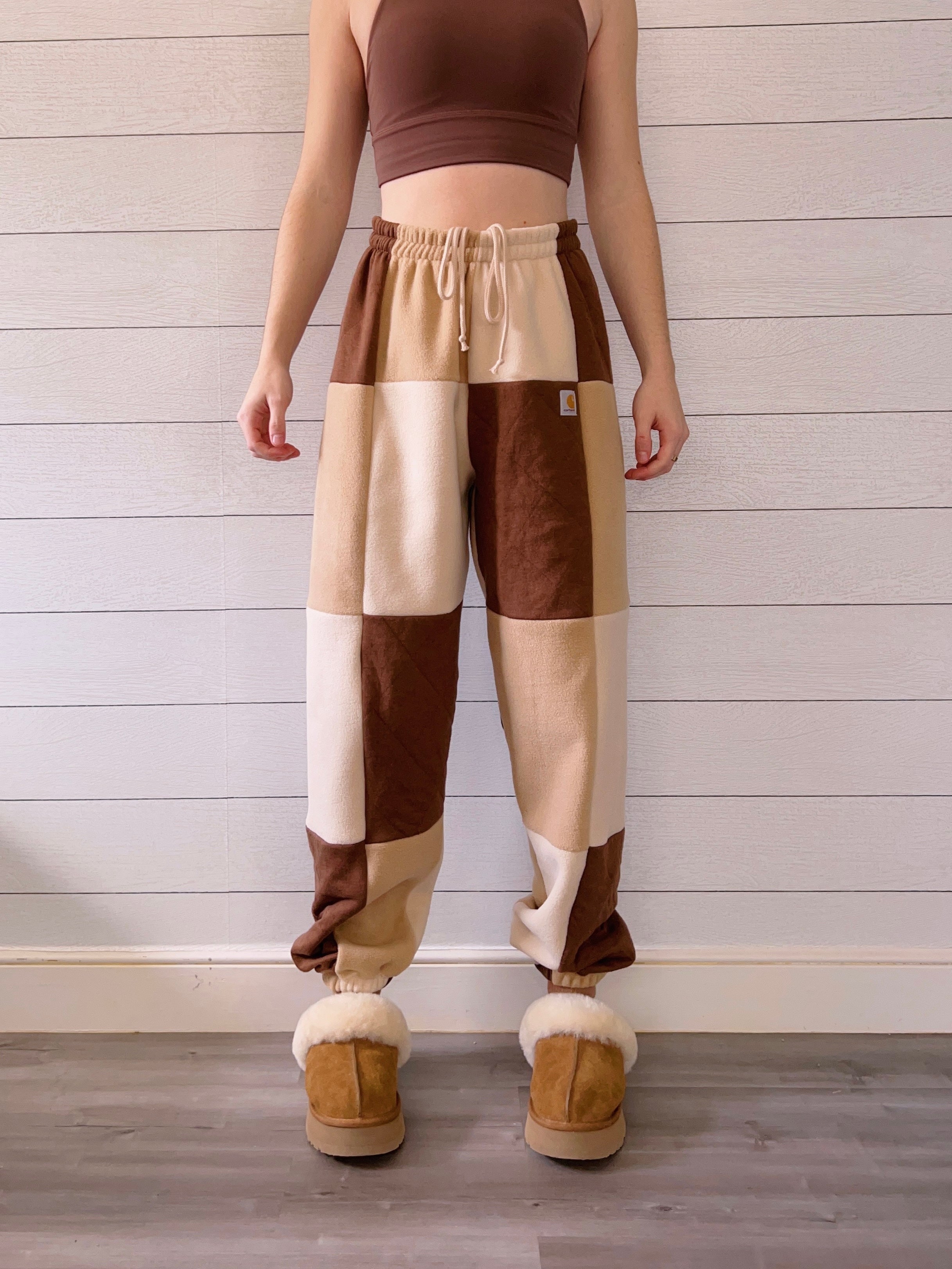(L/XL) Caramel Quit 1/1 Joggers