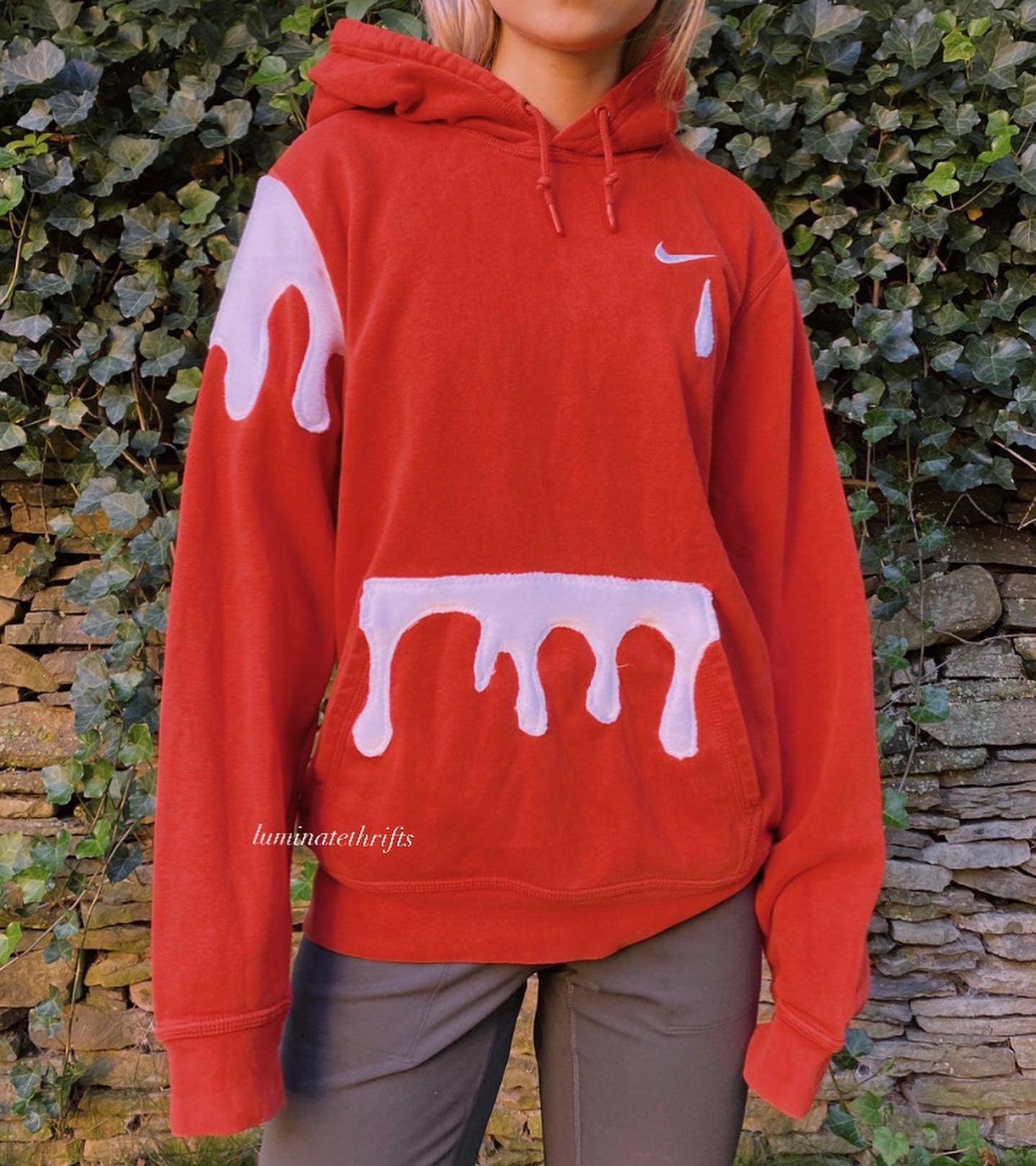 (S/M) Halloween Drip Reworked Hoodie