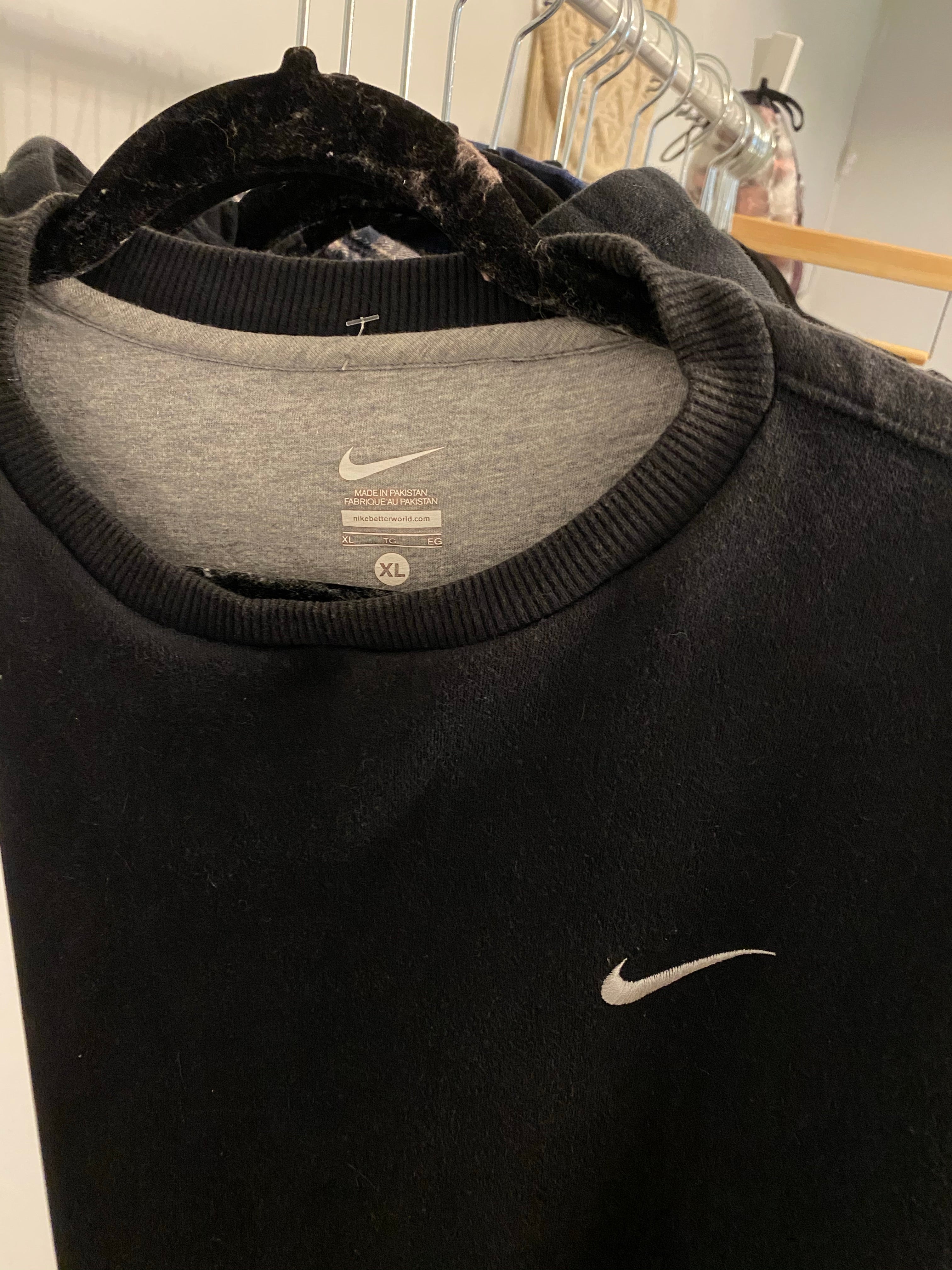 Teddy Sherpa Sleeve Reworked Crewneck