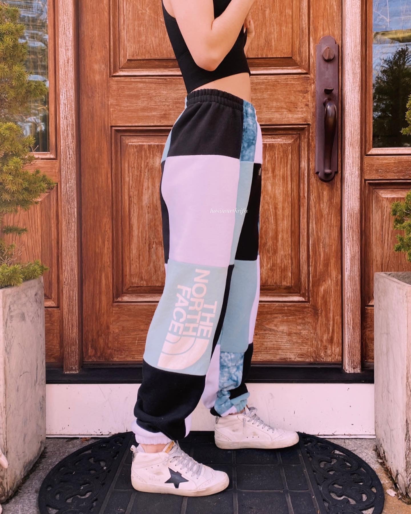 (S/M) Glacier Waves Reworked Joggers