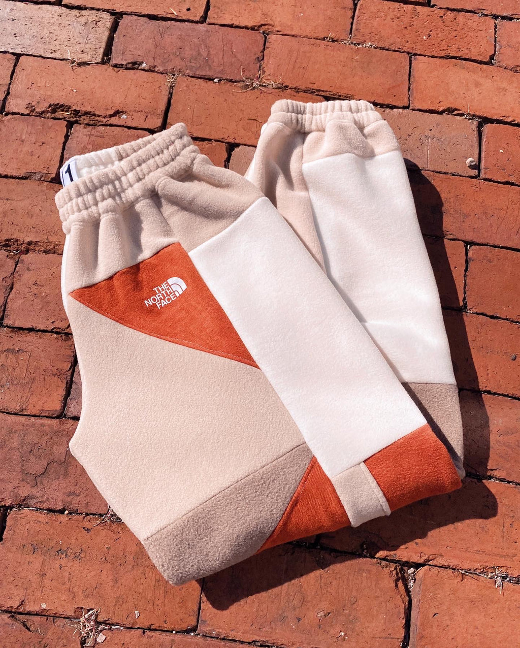 (S/M) Rust Orange Reworked Joggers