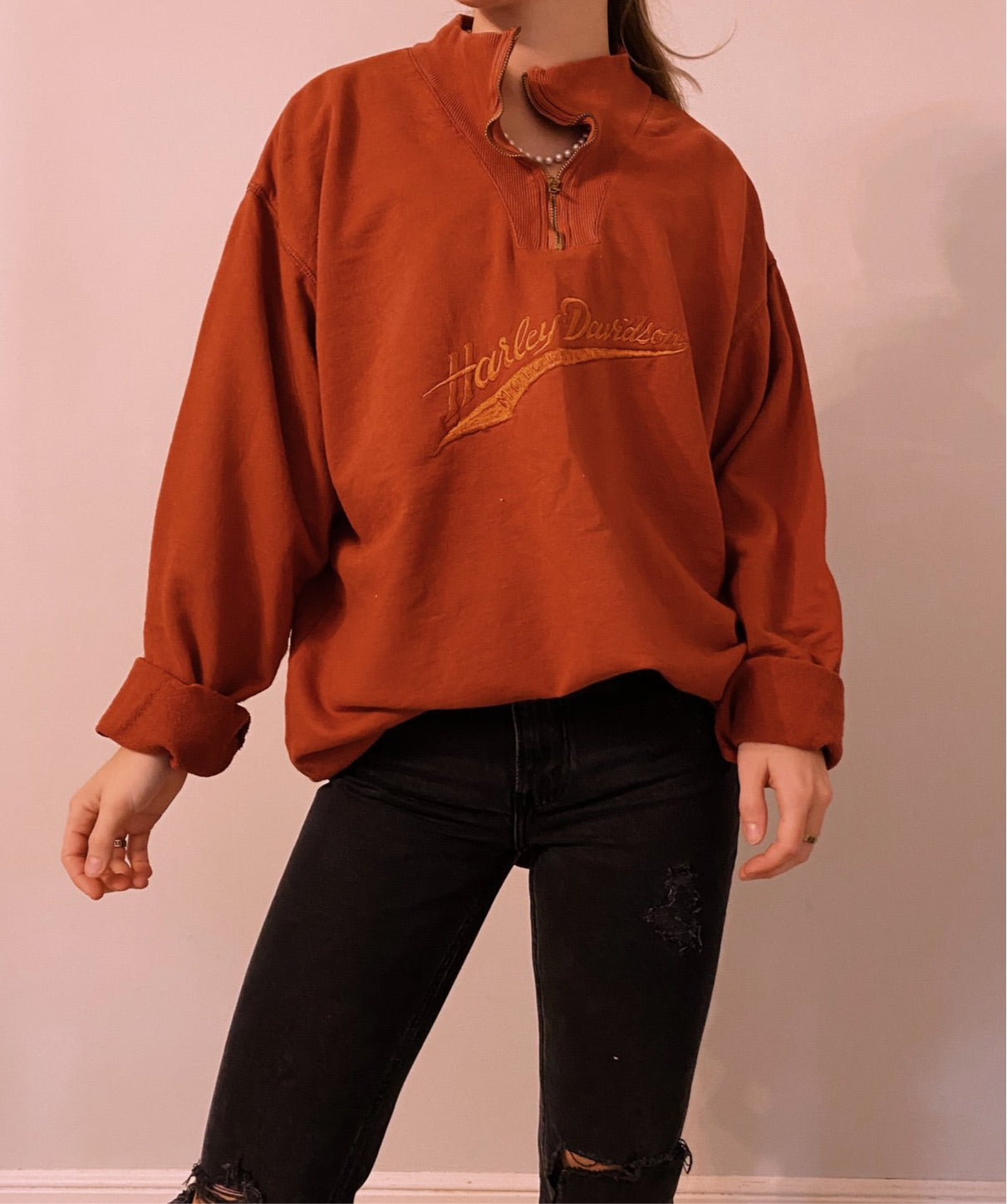 Harley Davidson Quarter Zip