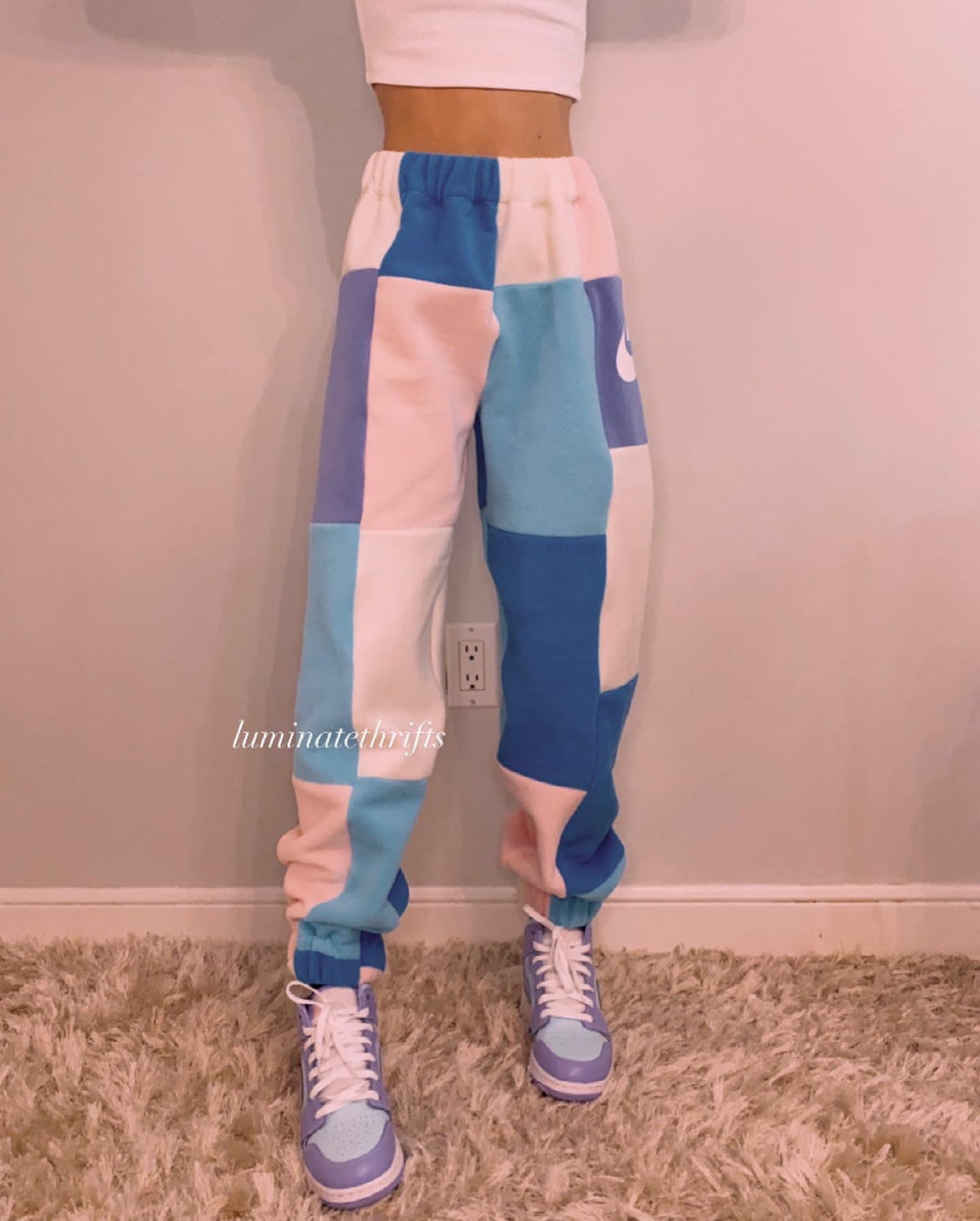 (S-M) Cotton Candy Reworked Joggers