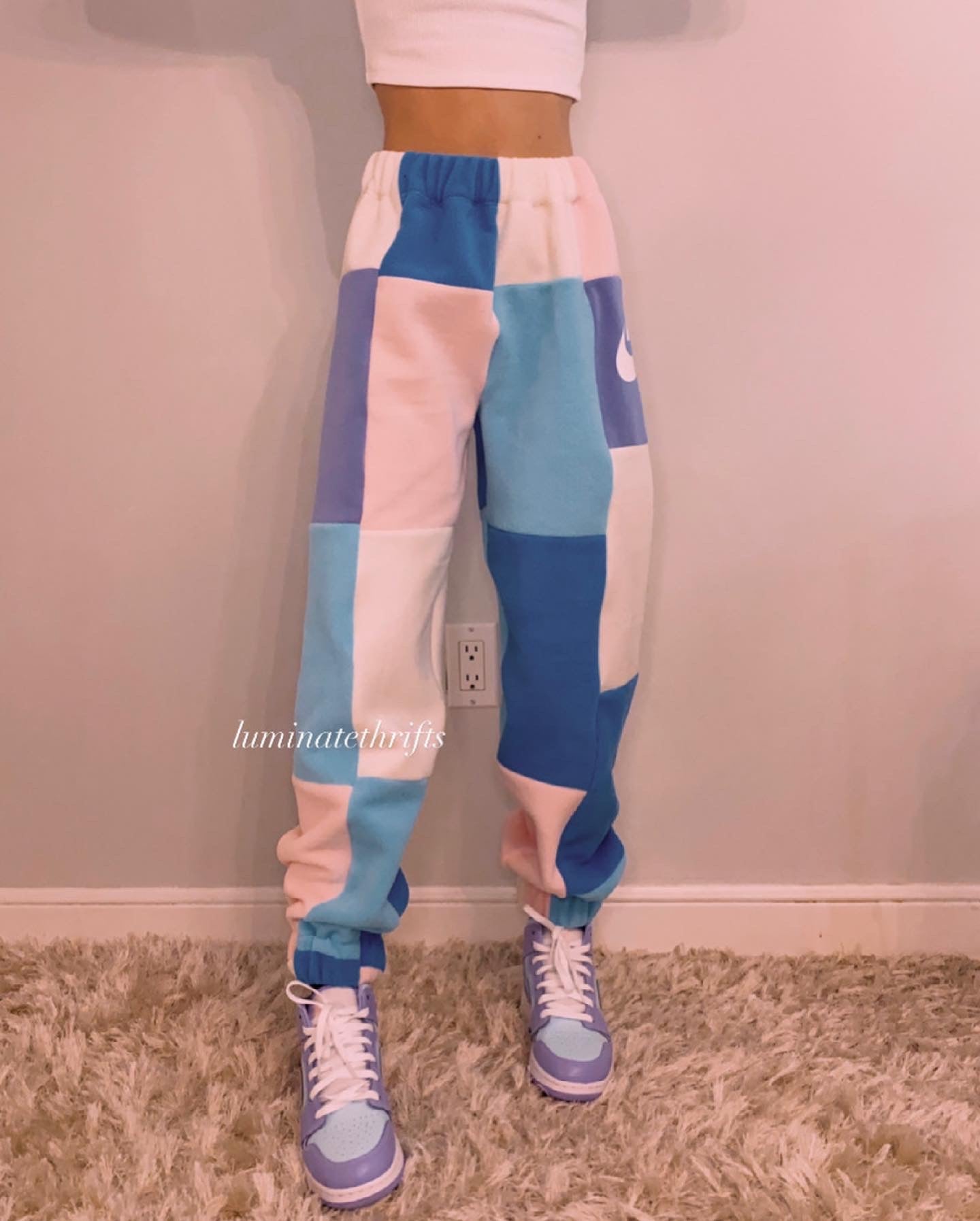 (S-M) Cotton Candy Reworked Joggers