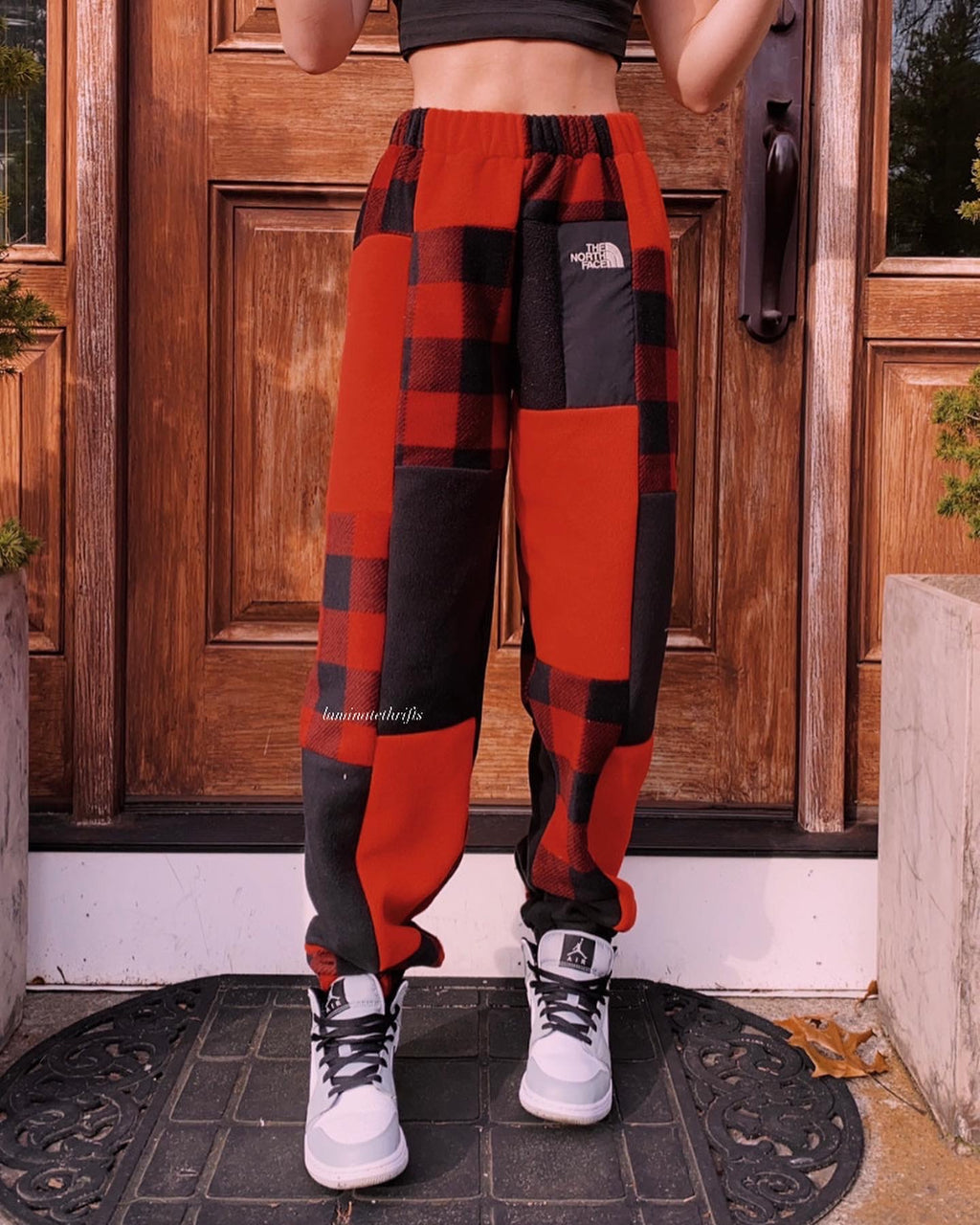 (S/M) Holly Jolly Reworked Joggers