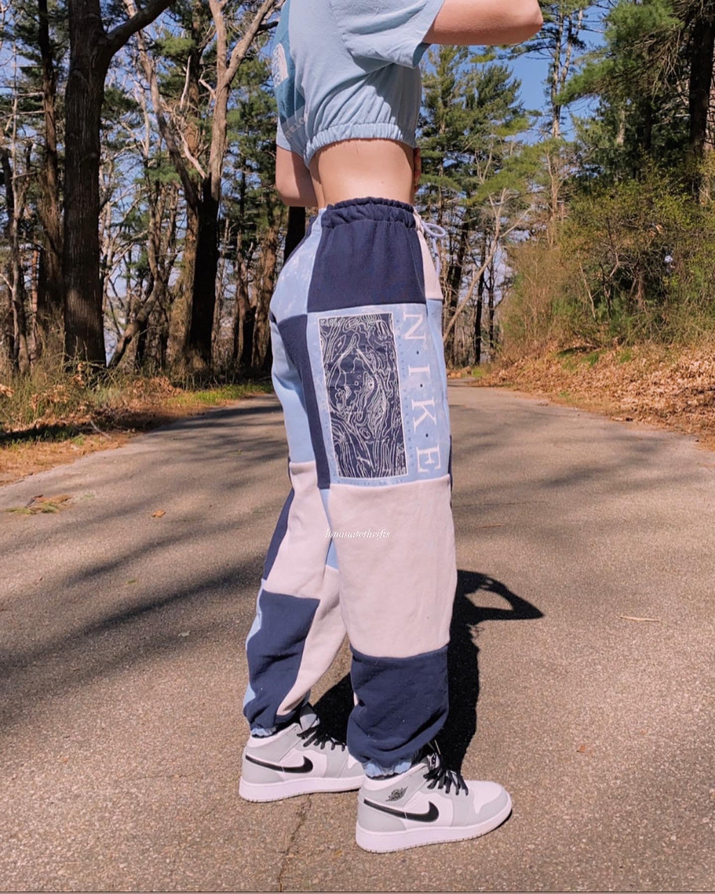 (L/XL) Driftwood Reworked Joggers