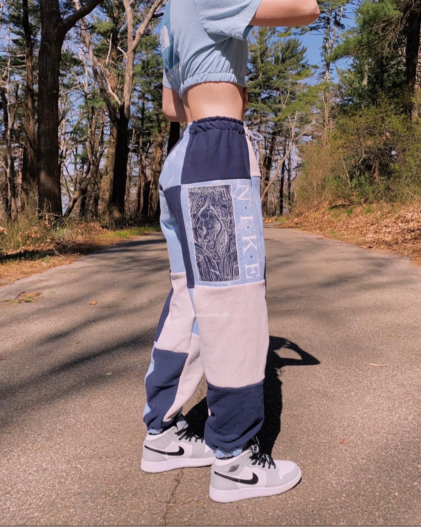 (L/XL) Driftwood Reworked Joggers