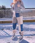 (S/M) Rustic Blue Reworked Joggers