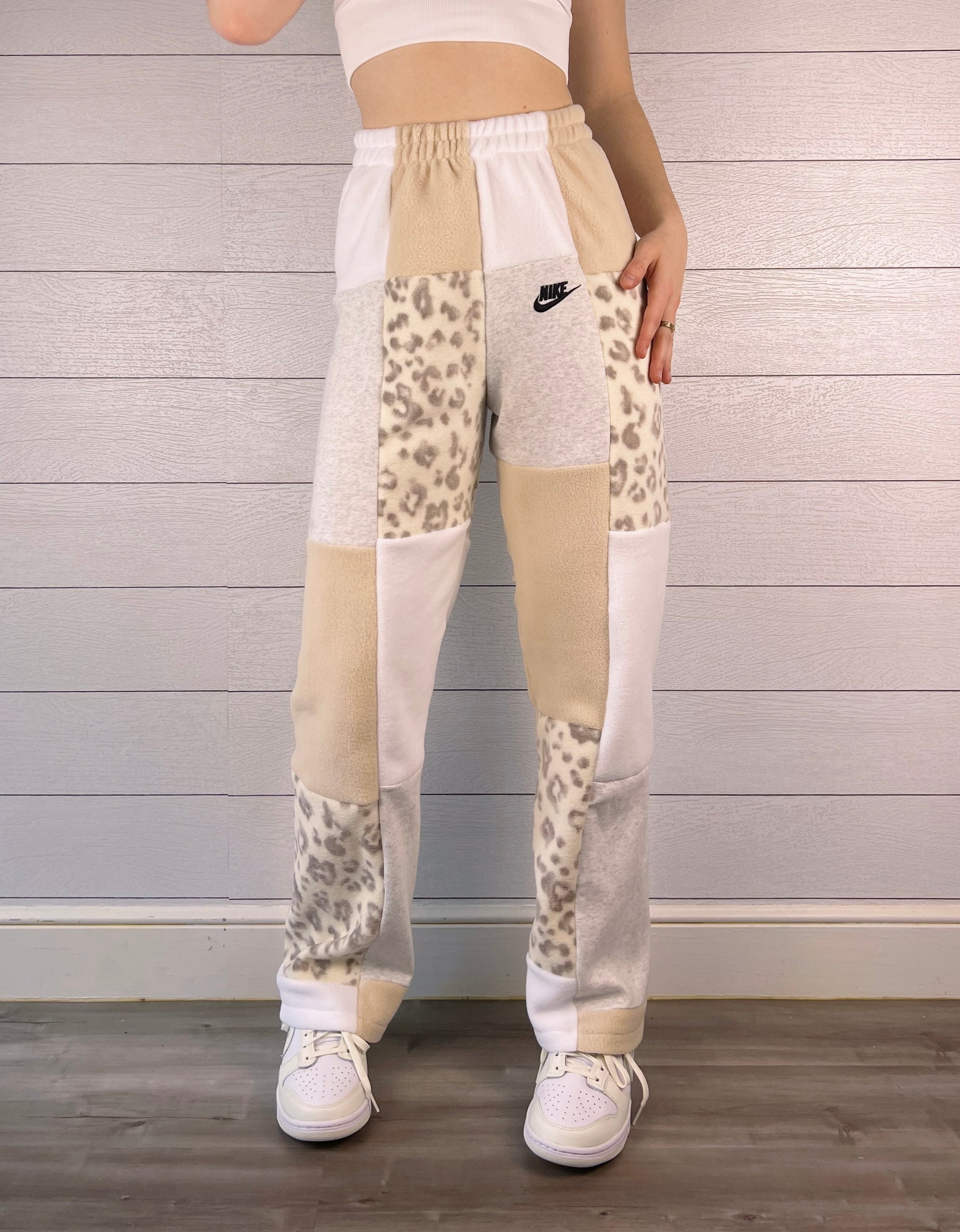 (XS/S) Neutral Leopard 1/1 Sweatpants