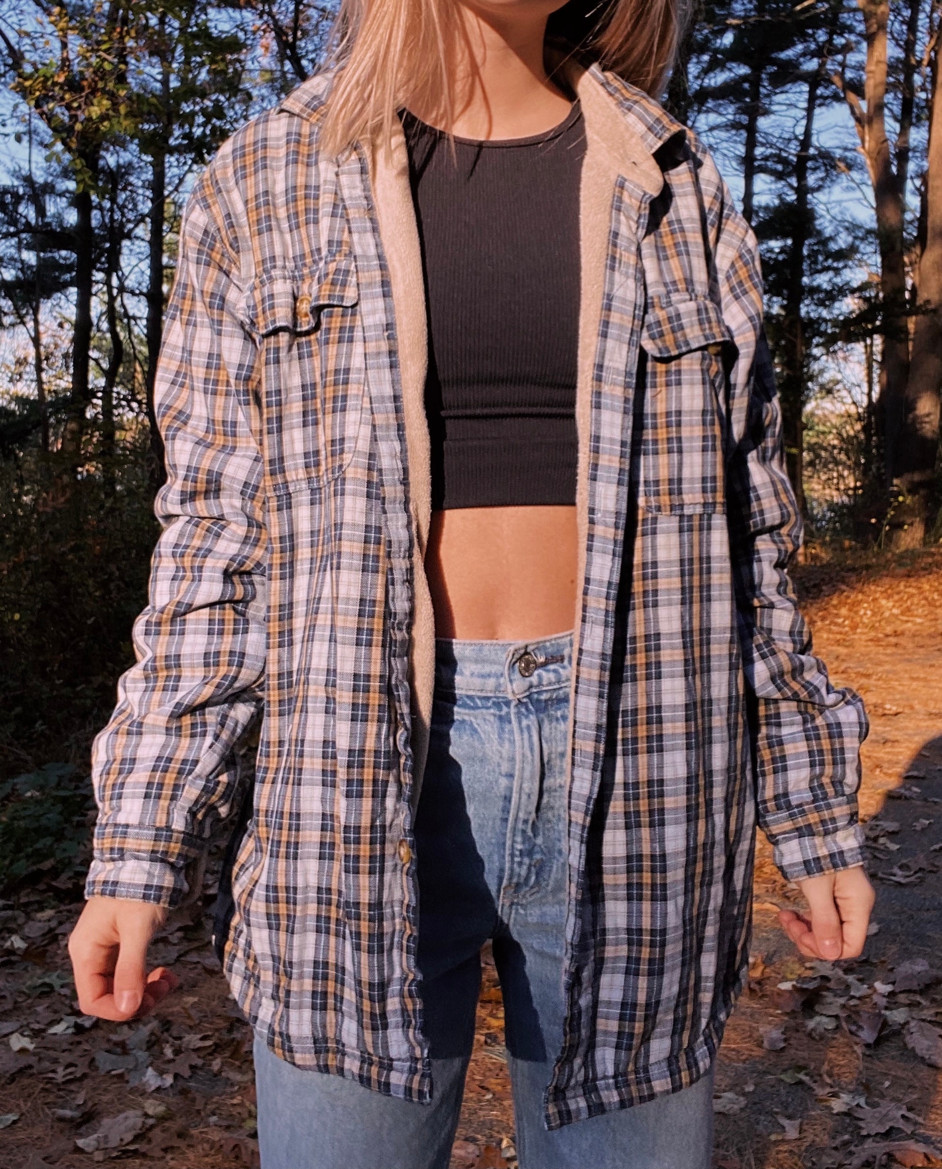 (M) Fleece Lined Flannel