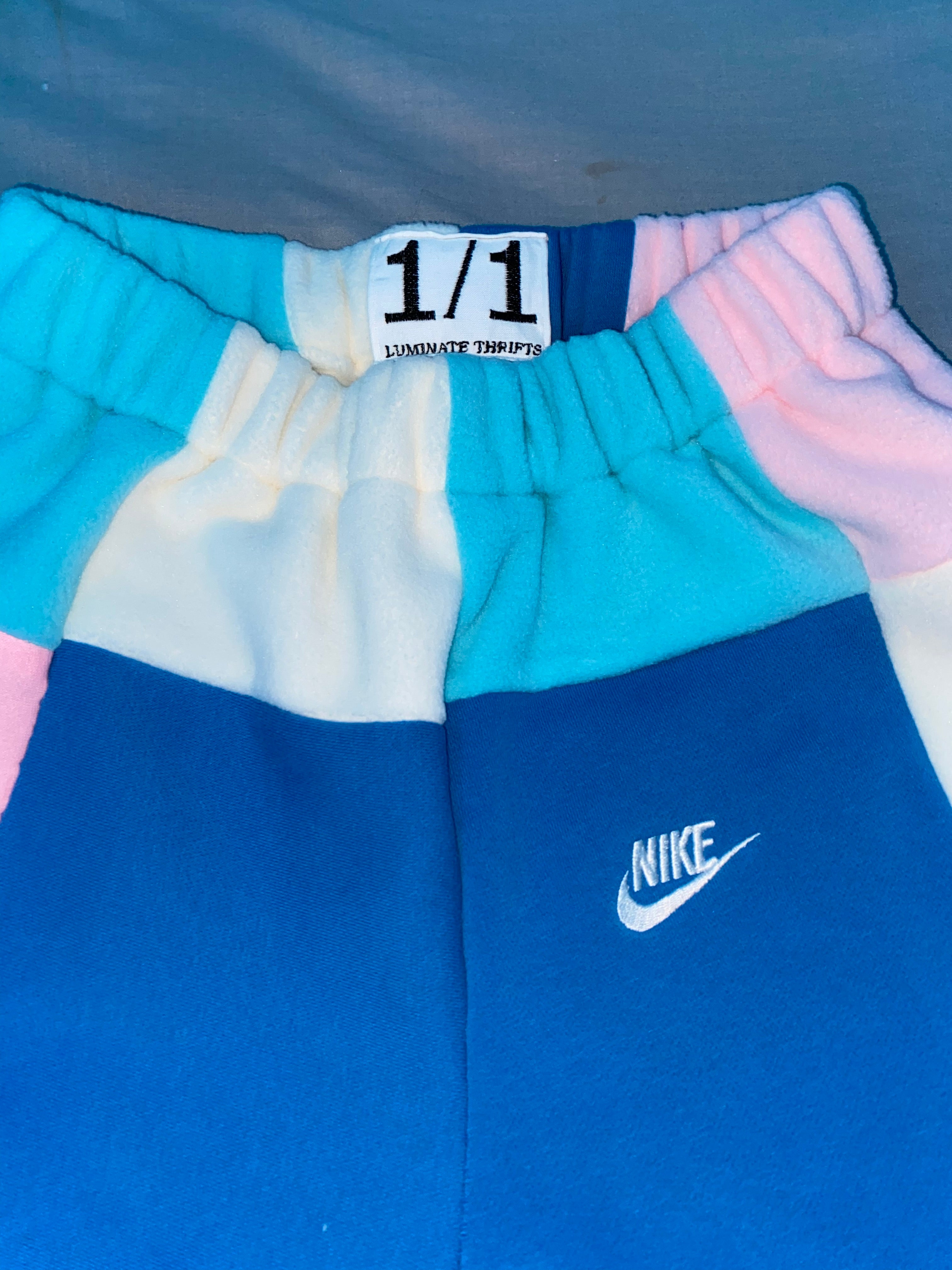 Cotton Candy Tri Logo Special Edition Reworked Joggers